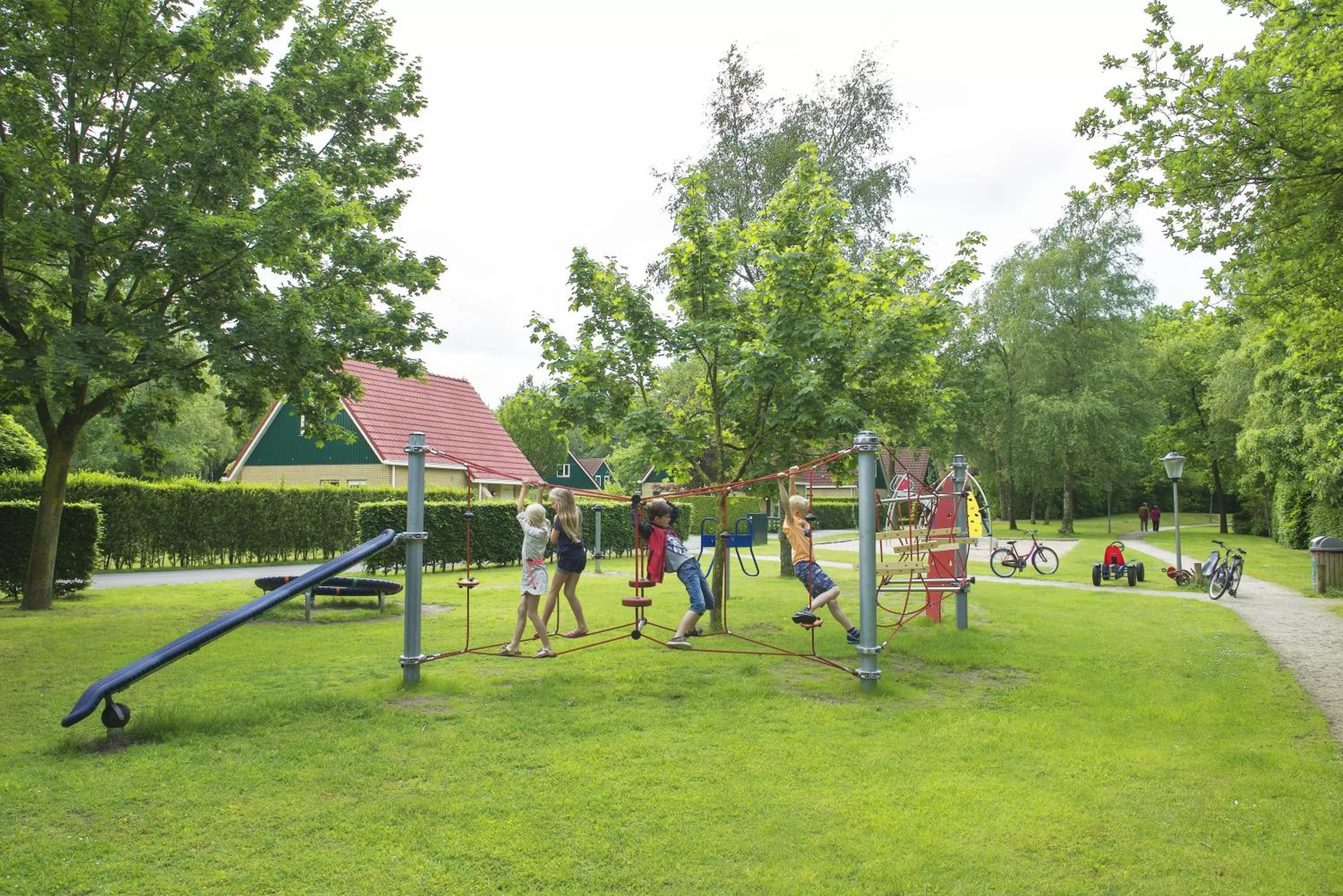 Children play ground in Hotel & Restaurant - Auberge De Hilver