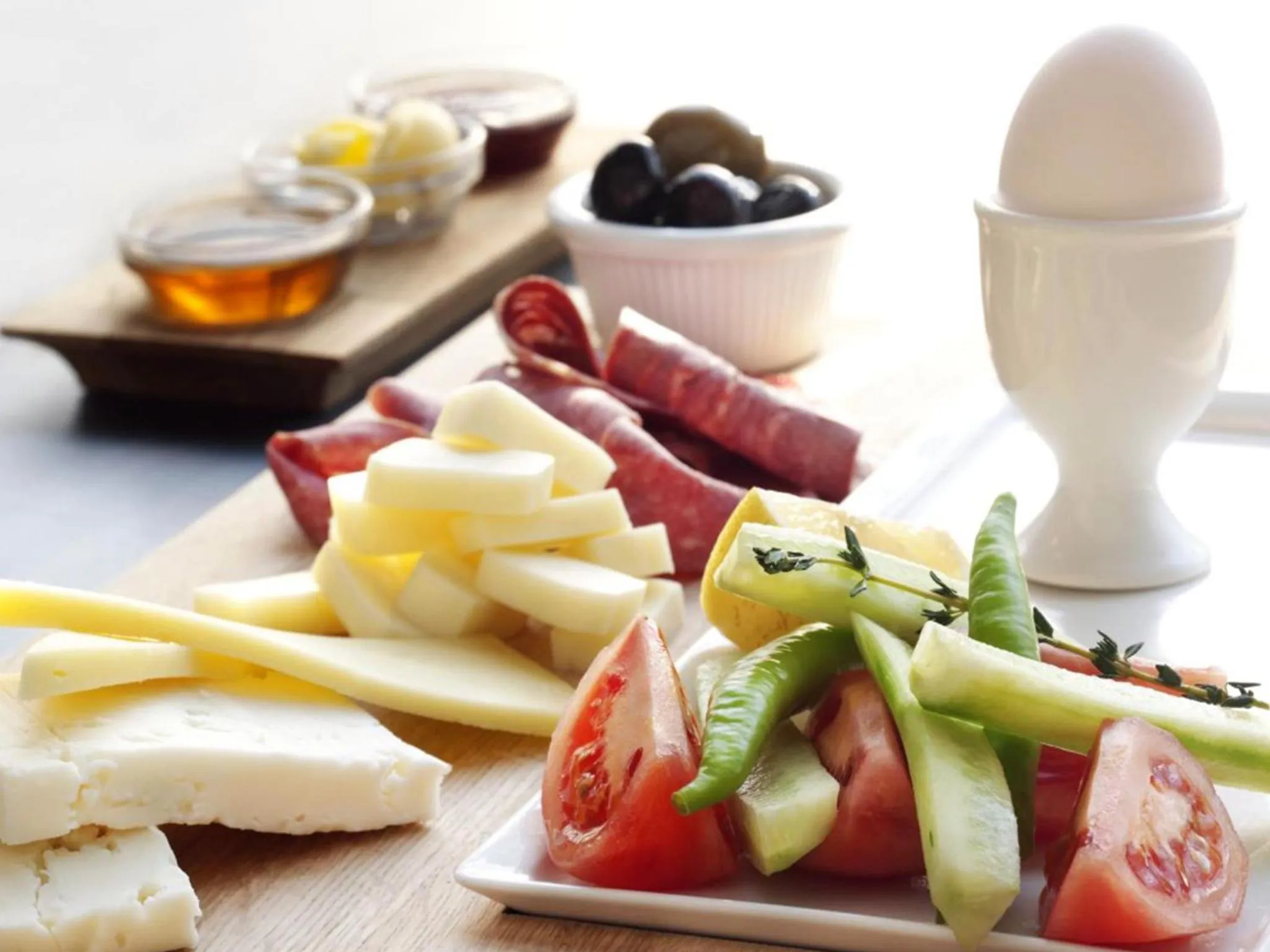 Buffet breakfast in Taksim Hotel V Plus