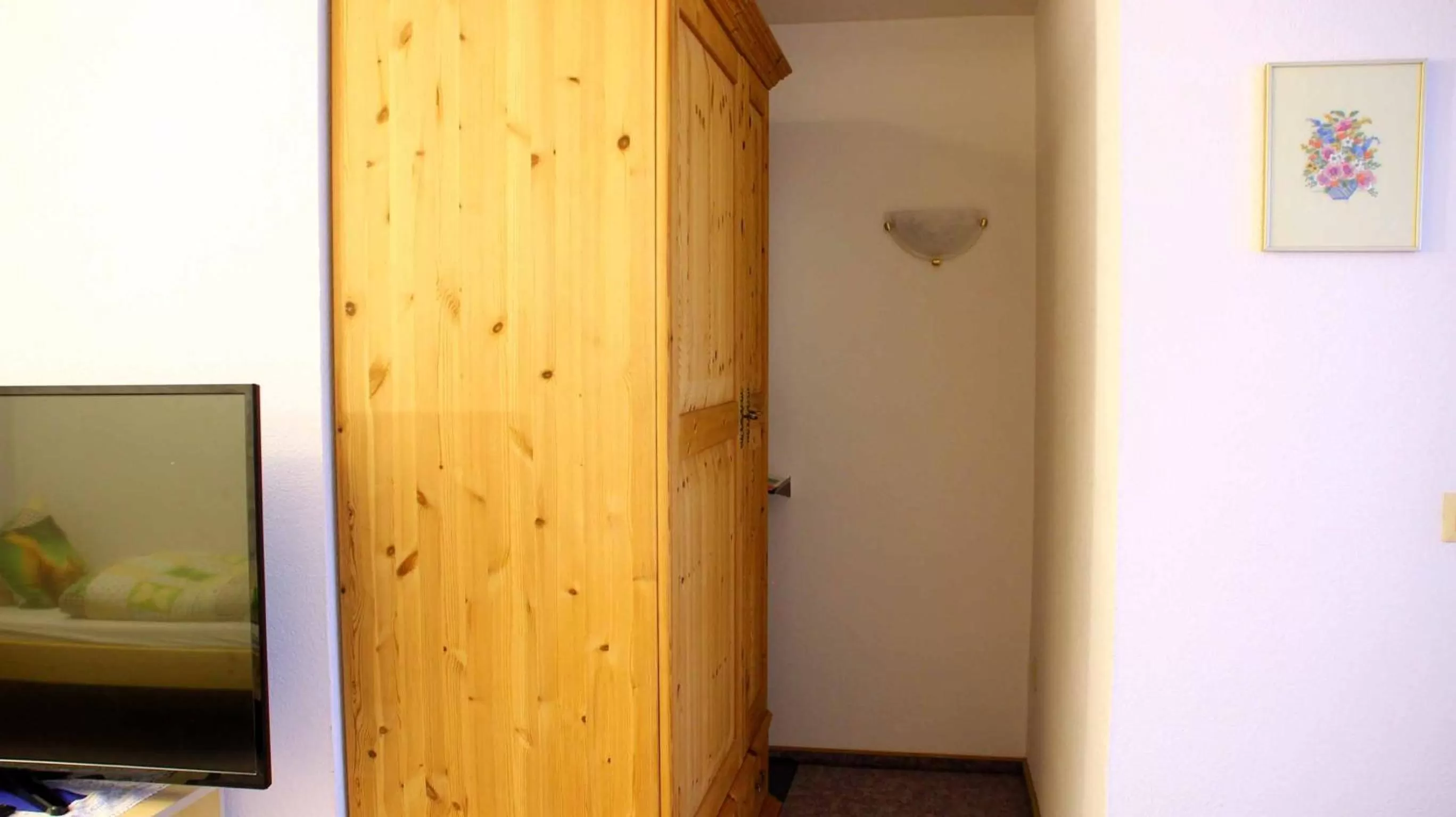 Decorative detail, TV/Entertainment Center in Hotel Gasthof Zum weissen Lamm