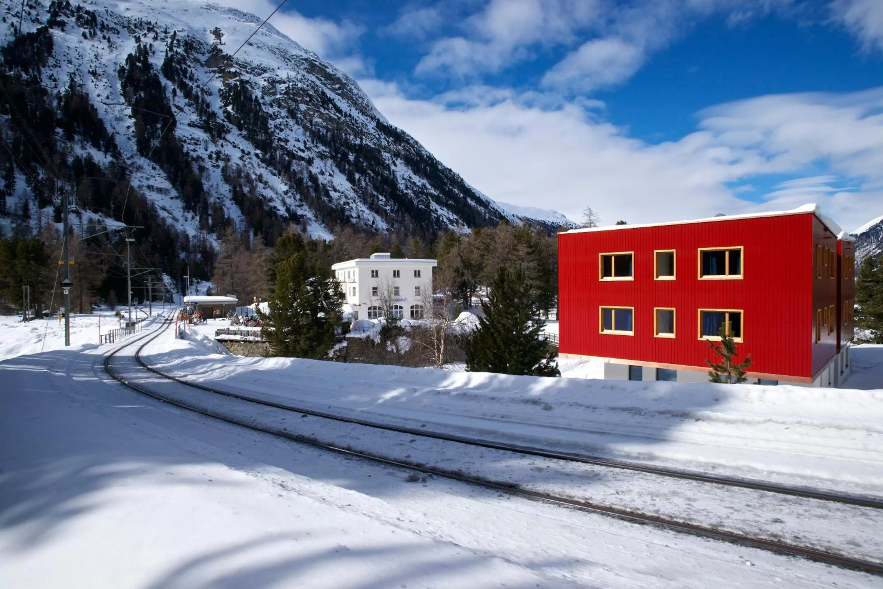 Property building in Hotel Morteratsch