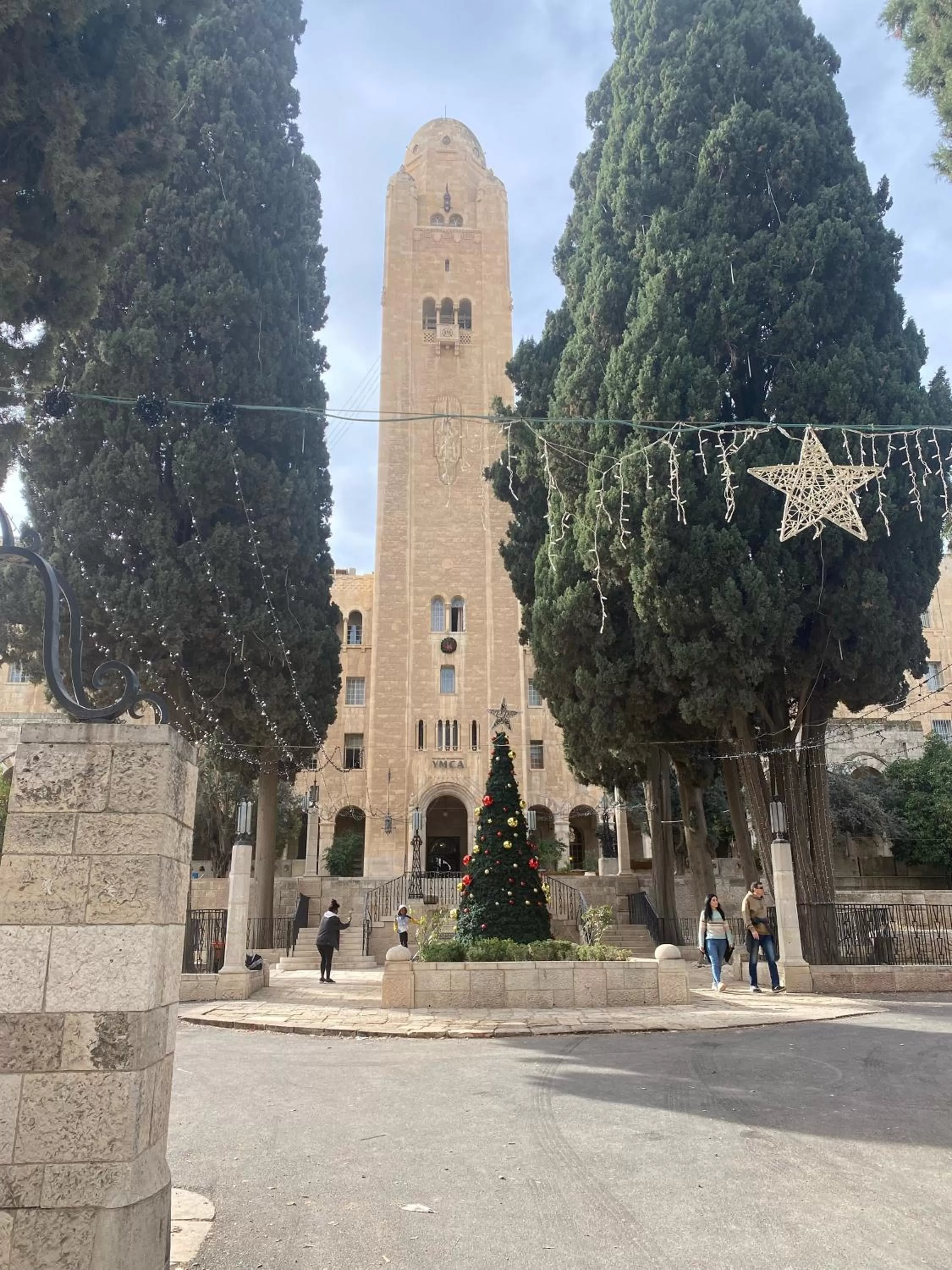 Property building in YMCA Three Arches Hotel