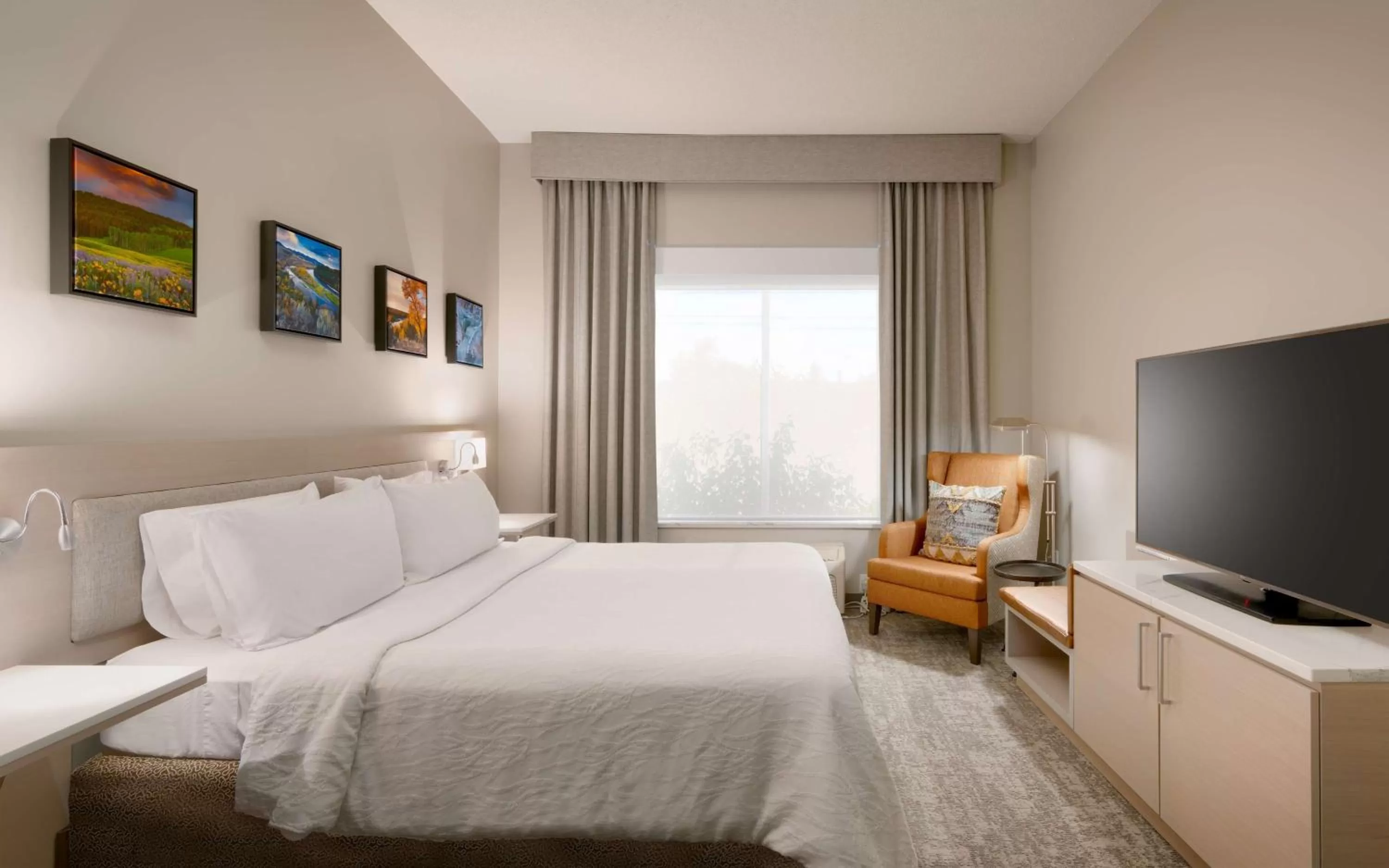 Bedroom, Bed in Hilton Garden Inn Idaho Falls