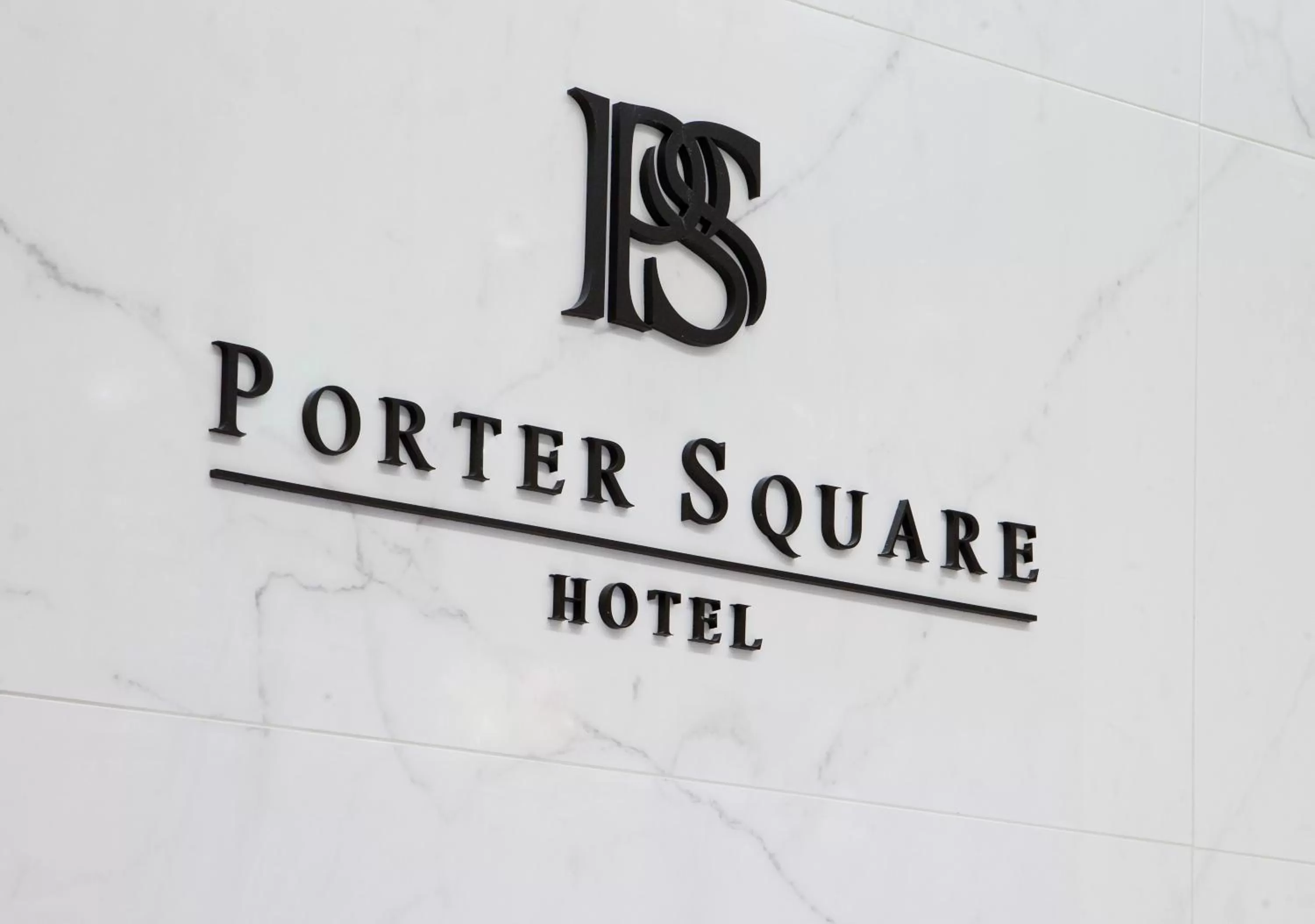 Property logo or sign in Porter Square Hotel