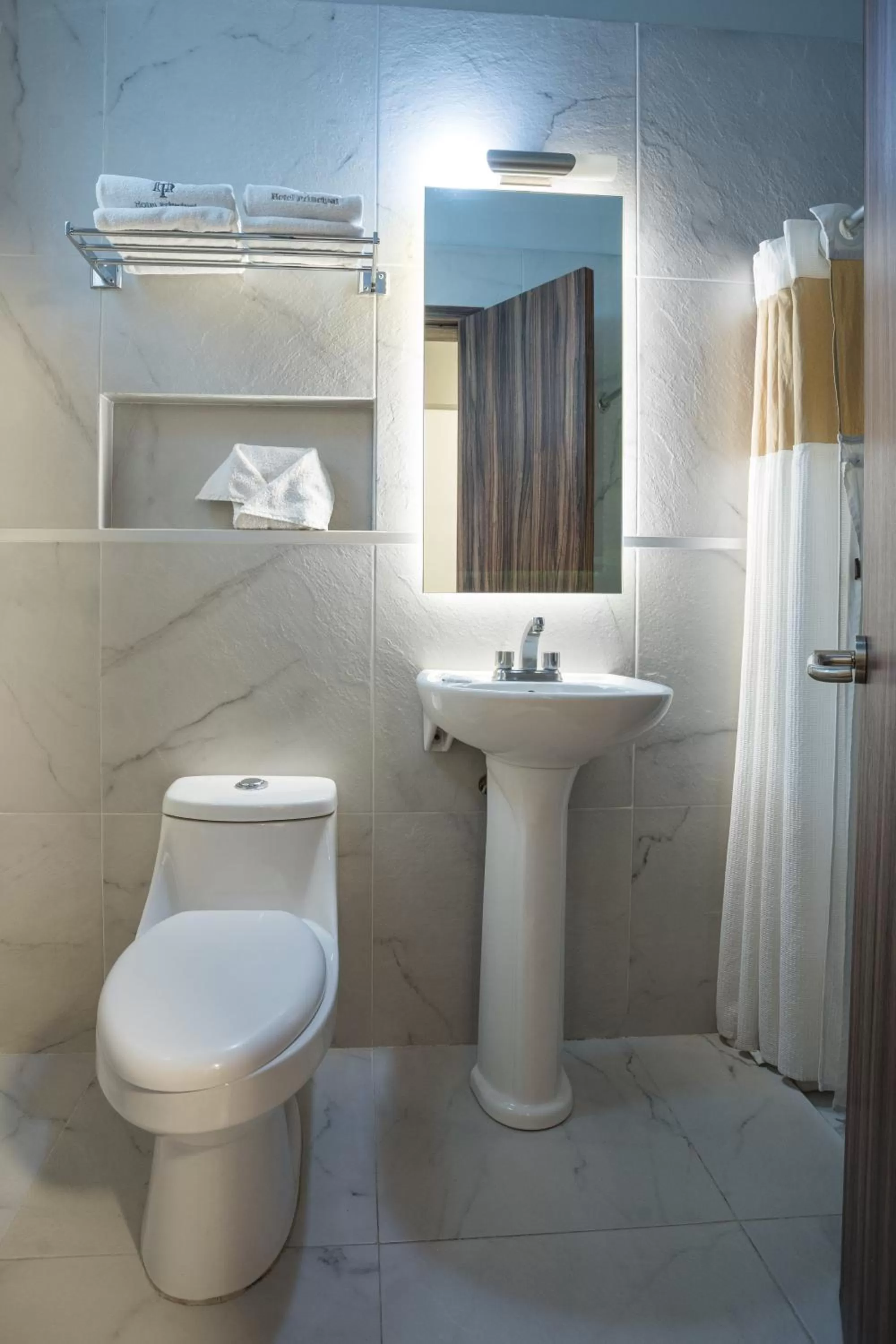 Shower in Hotel Principal