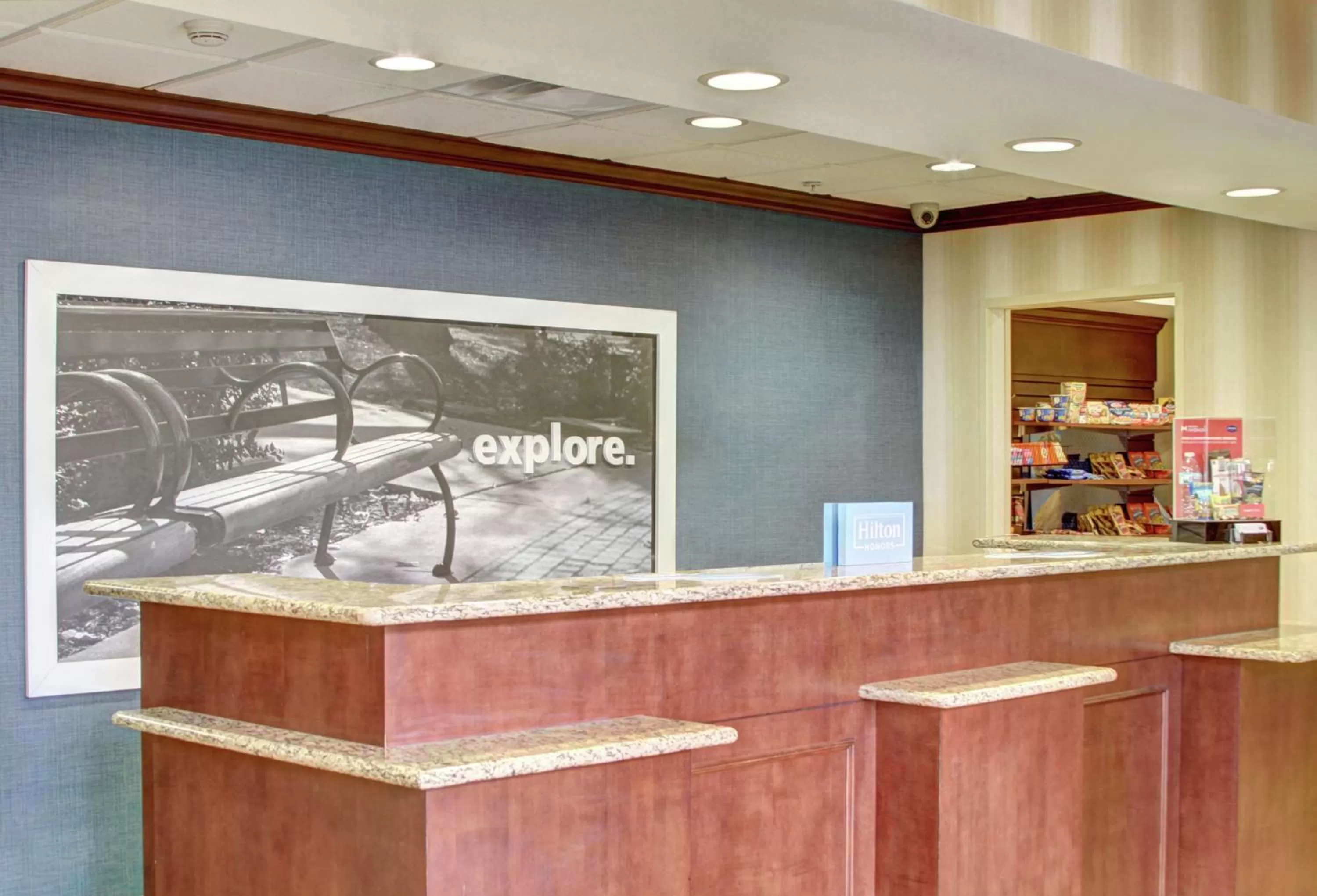 Lobby or reception in Hampton Inn and Suites Alexandria