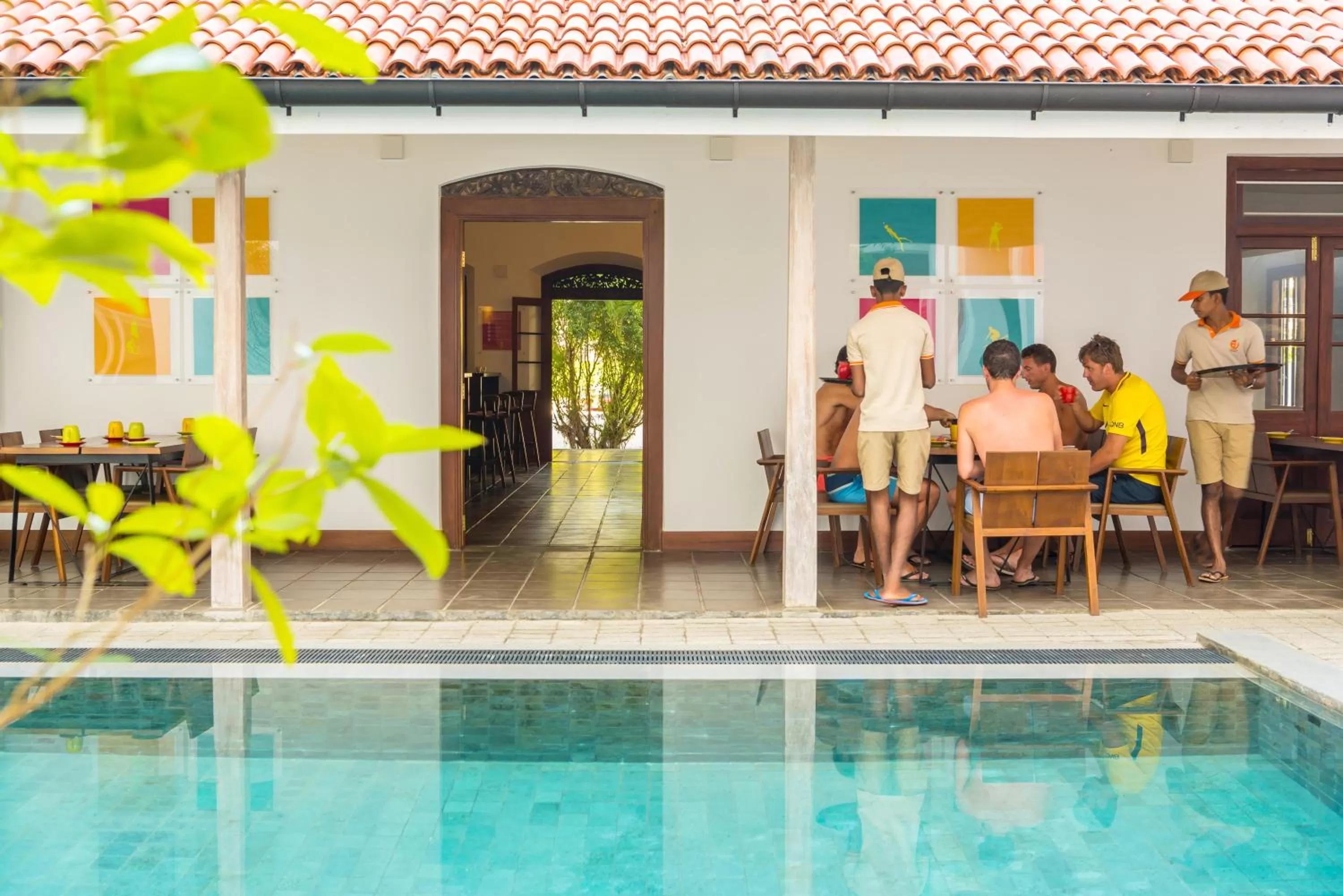 Restaurant/places to eat in Hotel J, Unawatuna