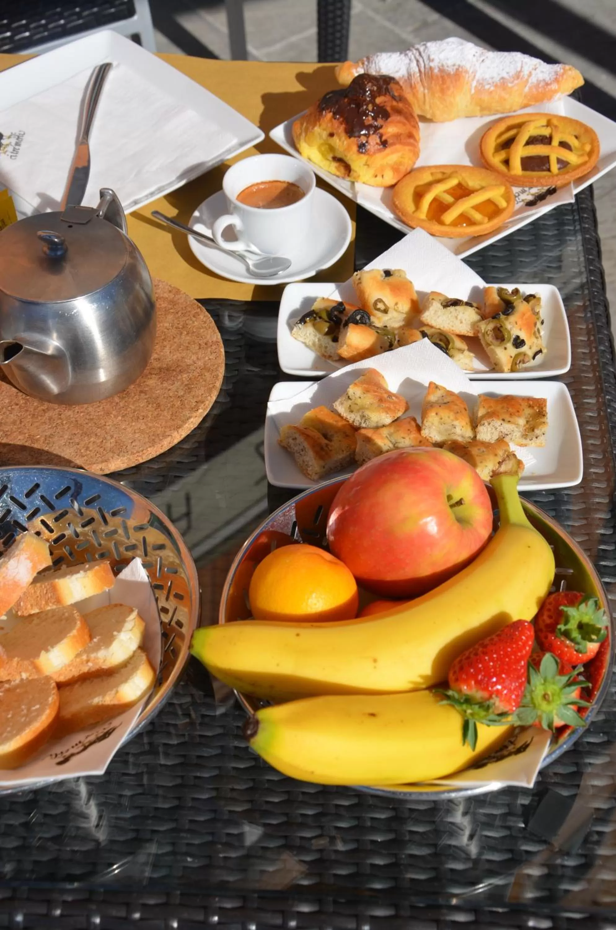 Food and drinks in I Tre Merli Locanda