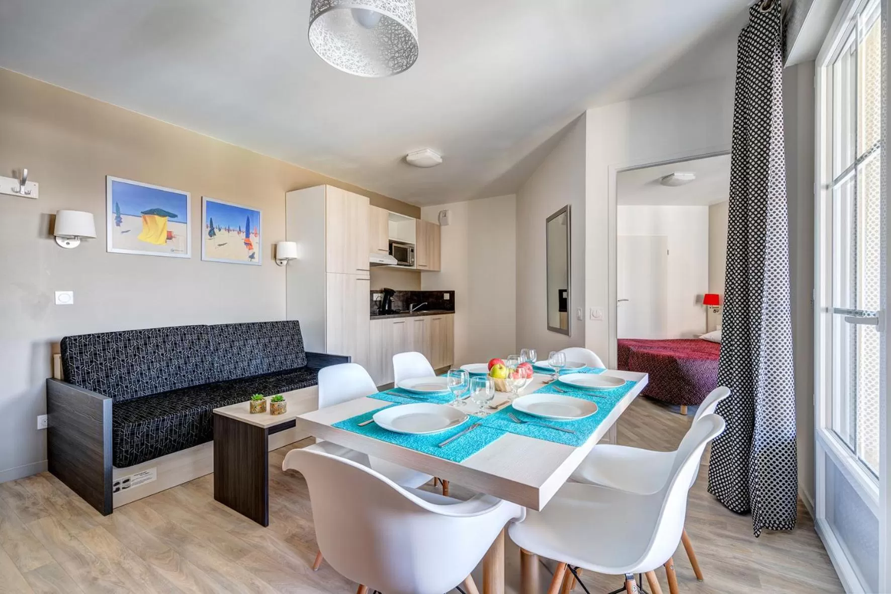 Kitchen or kitchenette in Résidence Goélia Le Victoria