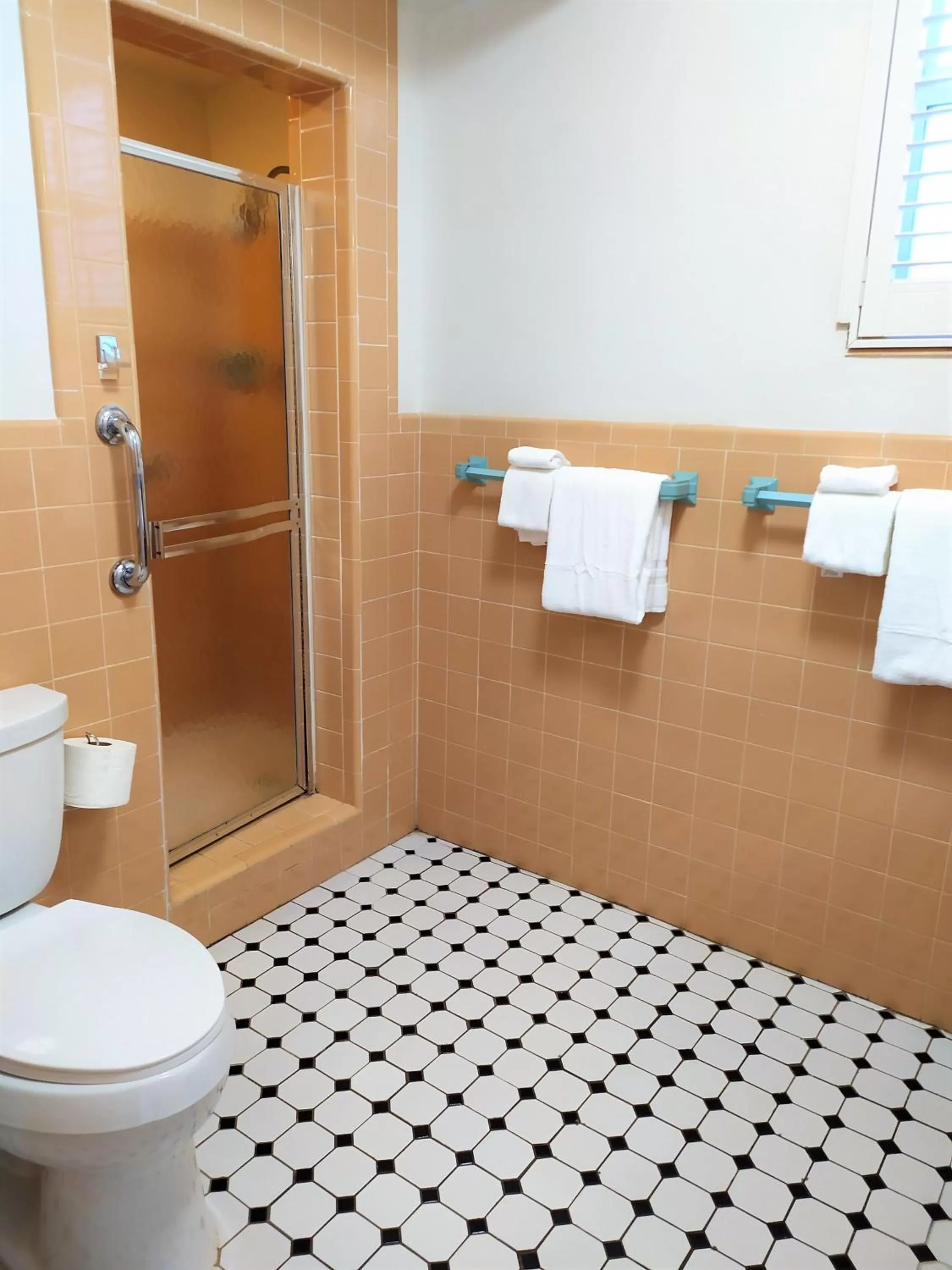 Shower in Manhattan Tower Apartment Hotel