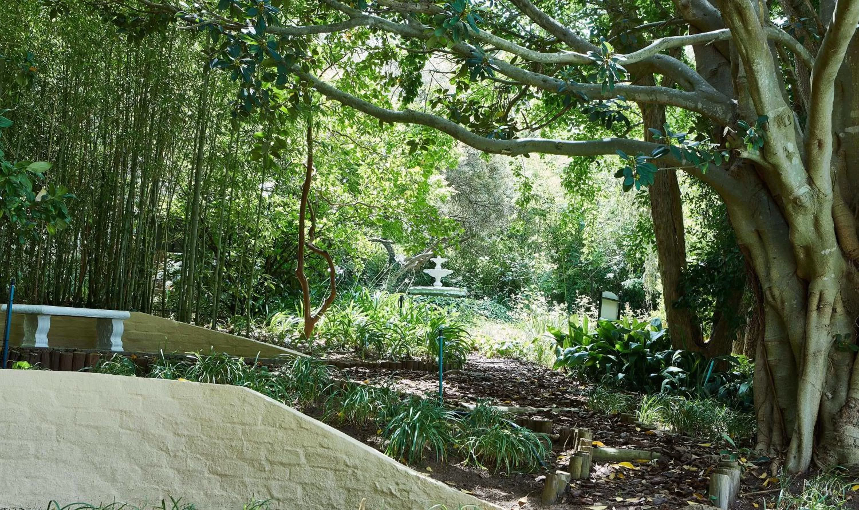 Garden in The Devon Valley Hotel