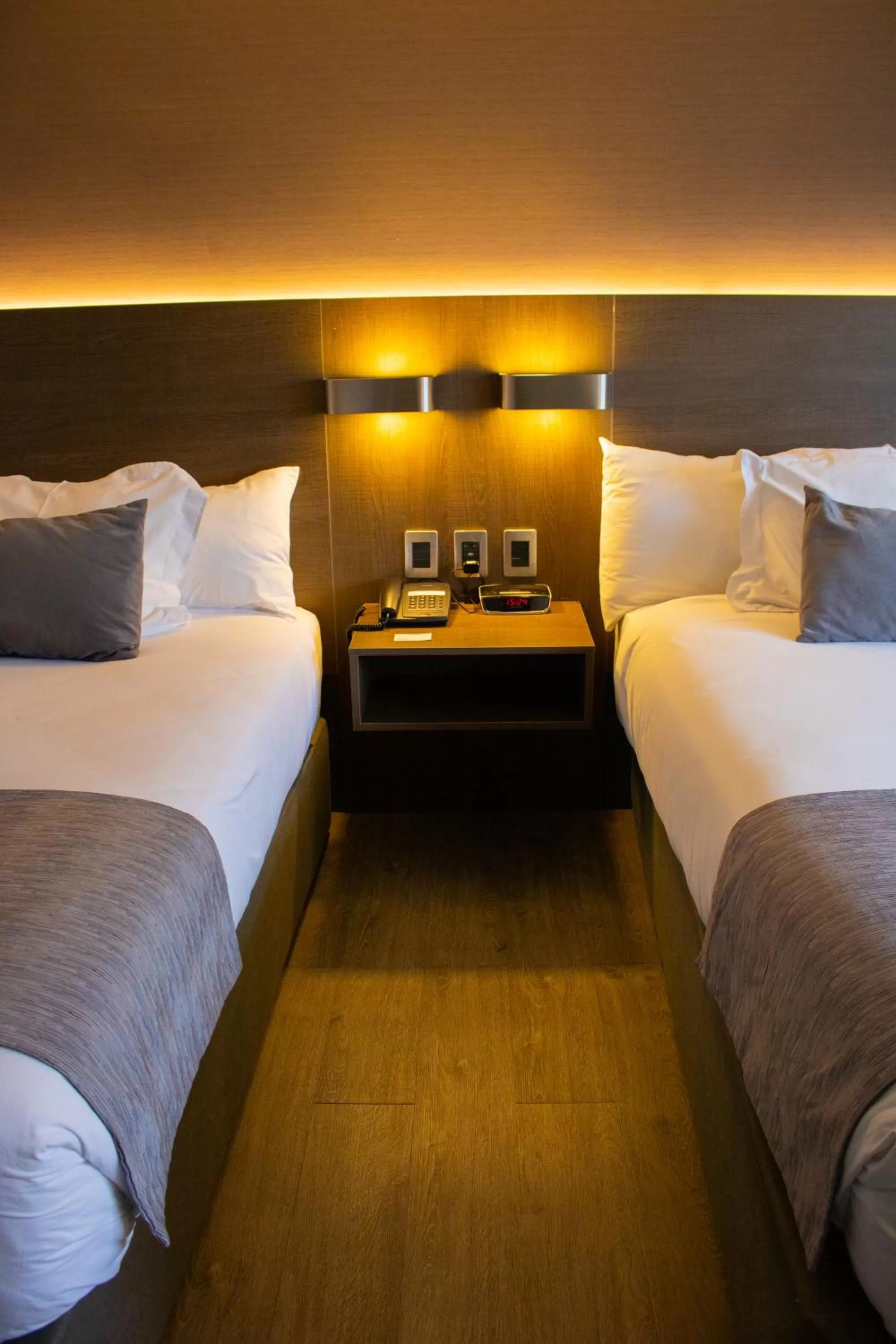 Bed in Radisson Hotel Curico