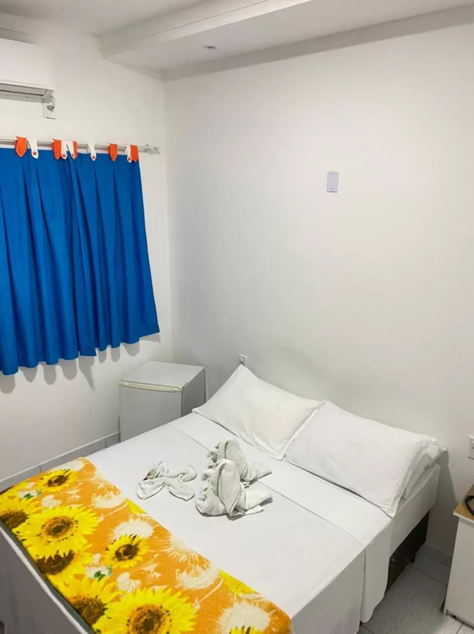 Bed in Pousada Verdes Mares