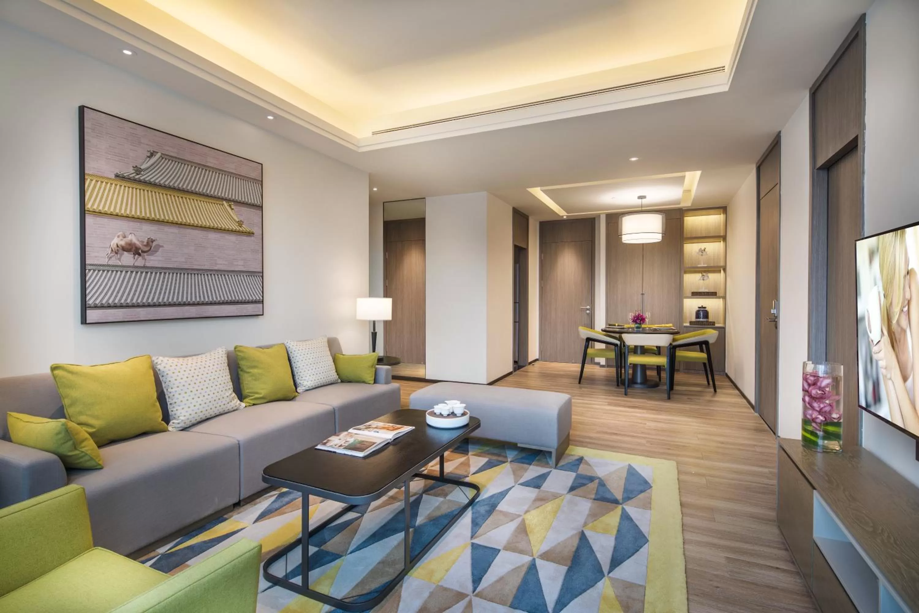 Living room in Citadines Gaoxin Xi'an