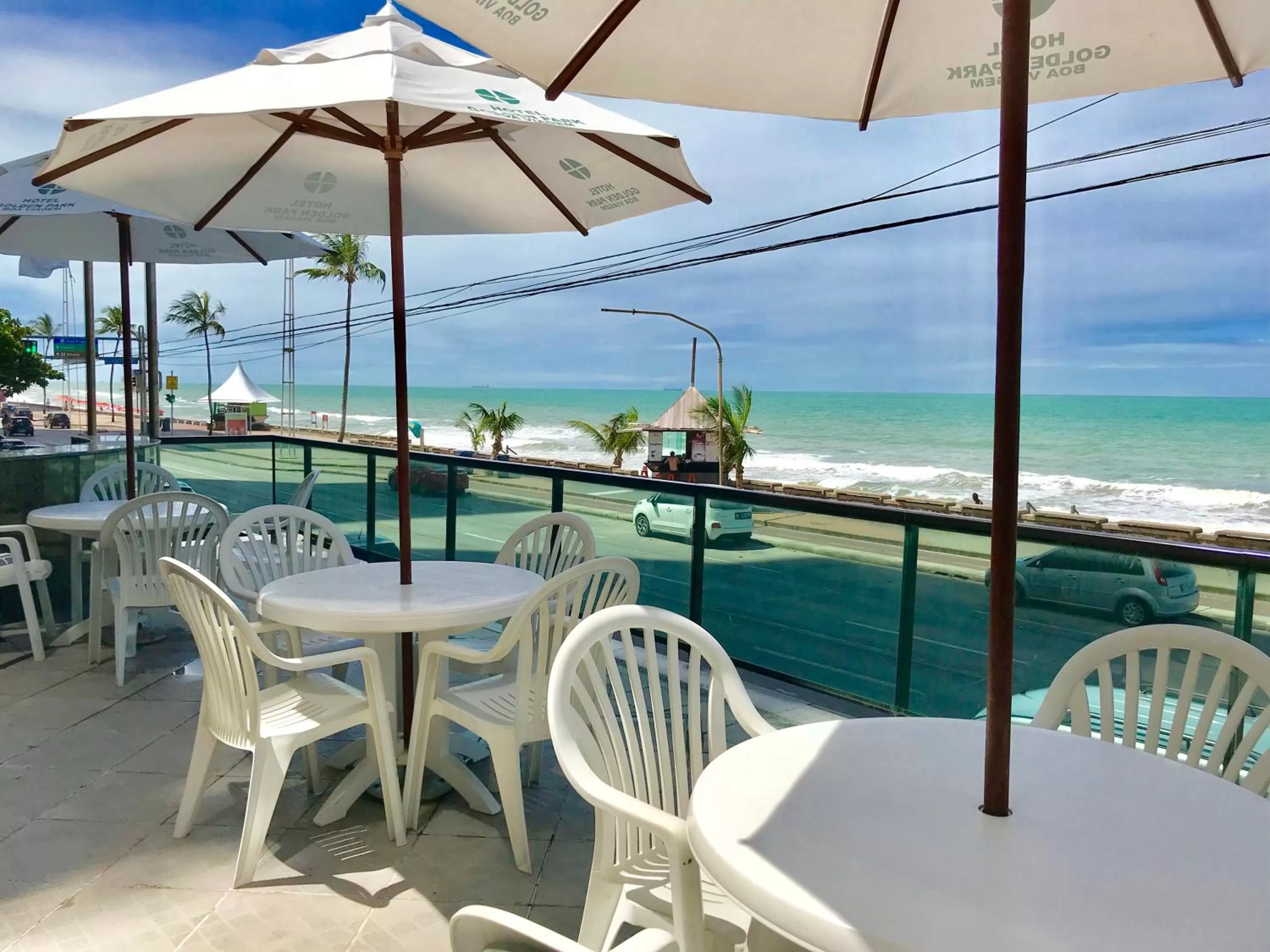 Balcony/Terrace in Hotel Golden Park Recife Boa Viagem By Nacional Inn