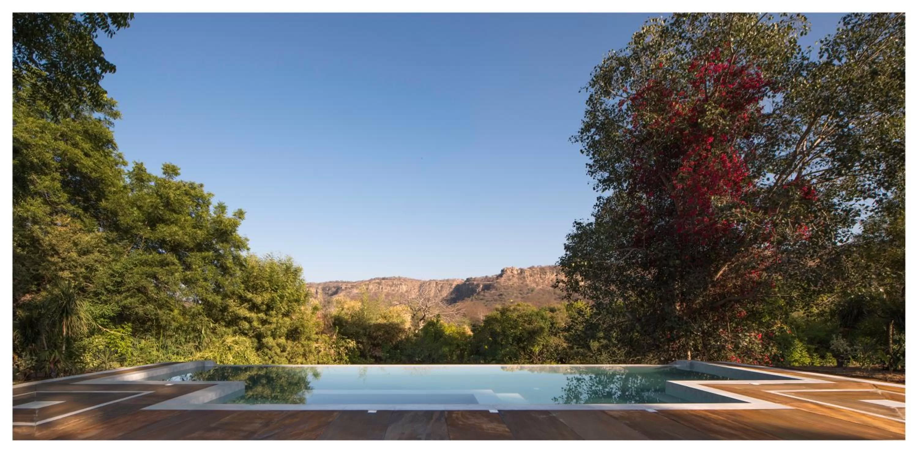 Swimming pool in Fateh's Retreat, Homestay