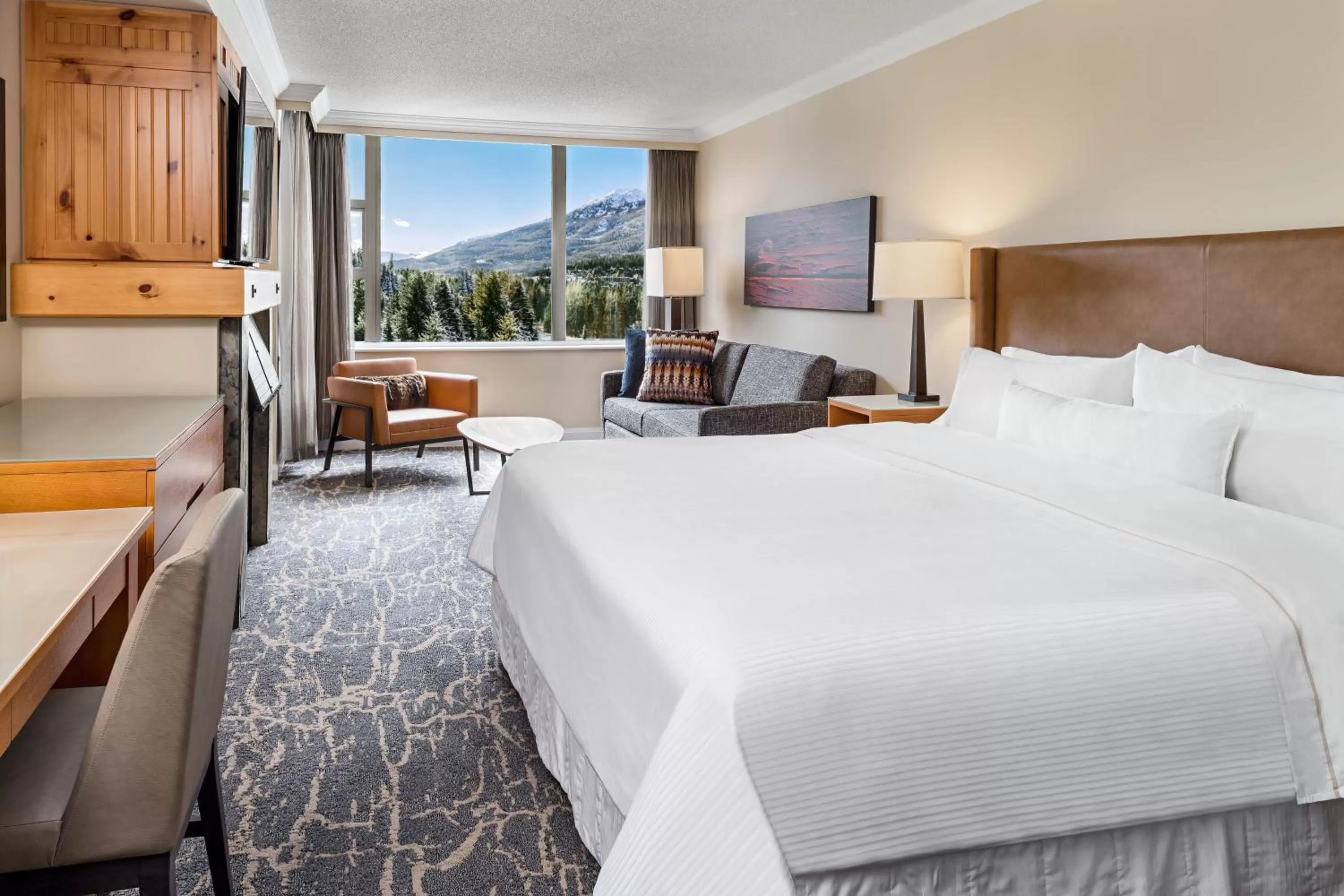 Bedroom, Bed in The Westin Resort & Spa, Whistler