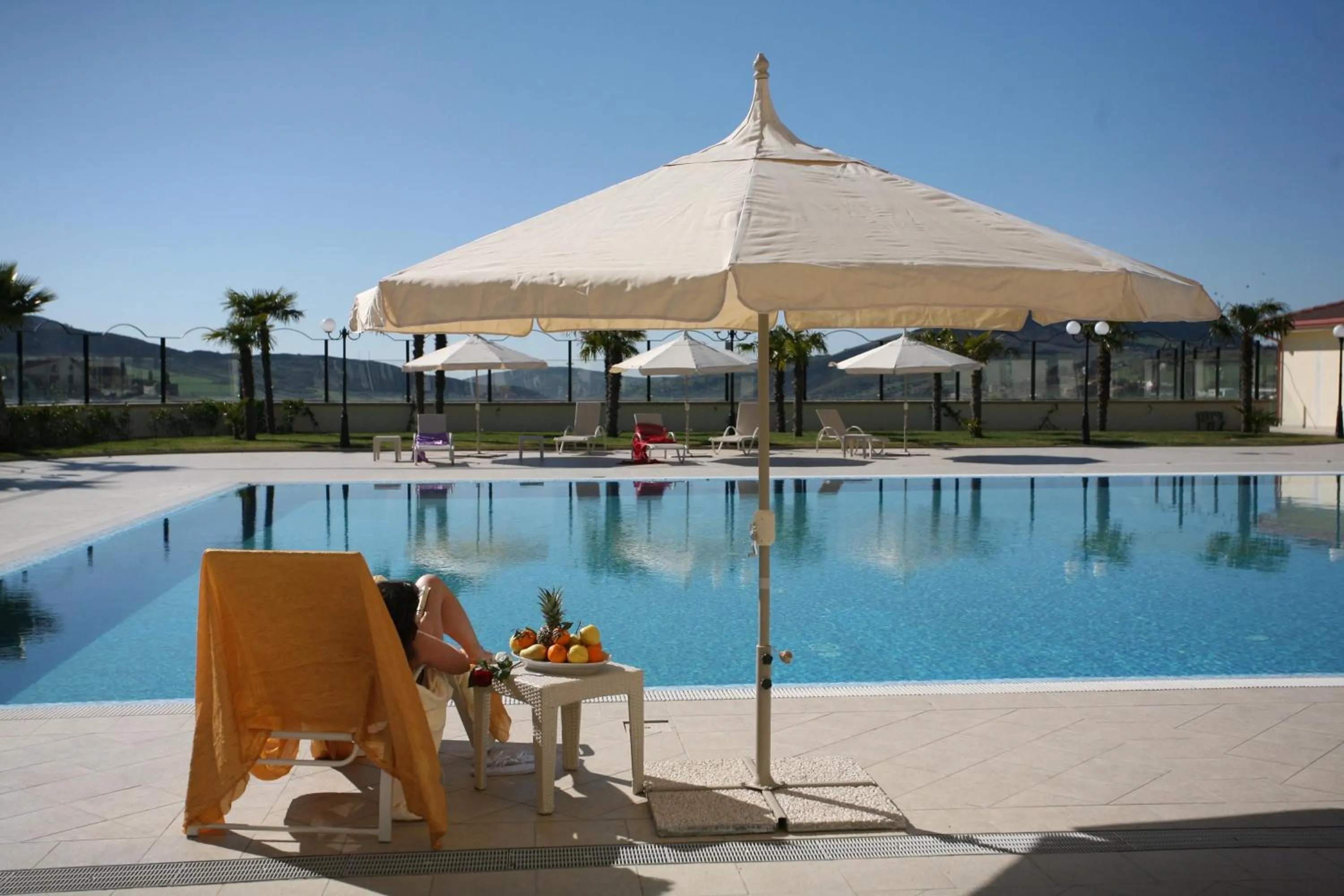 Swimming pool in Hotel Federico II
