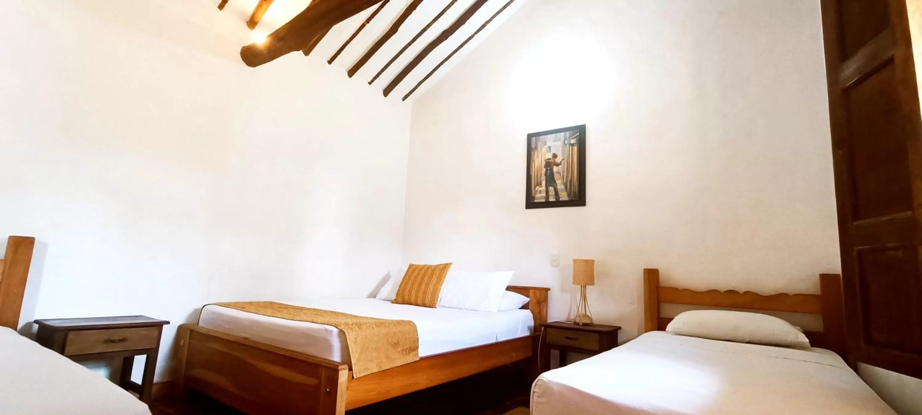 Bed in Hotel Buenosaires Barichara