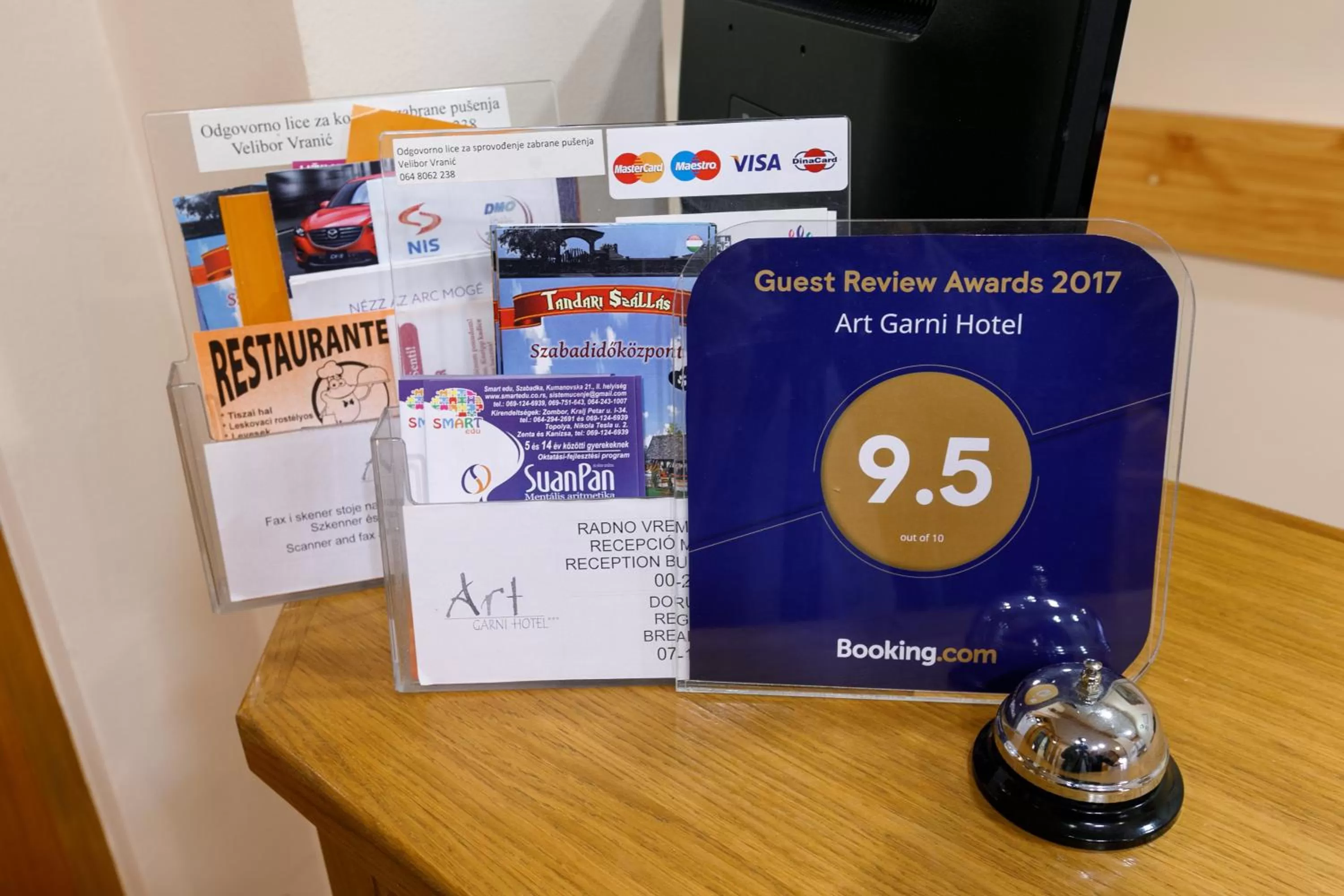 Lobby or reception in Art Garni Hotel