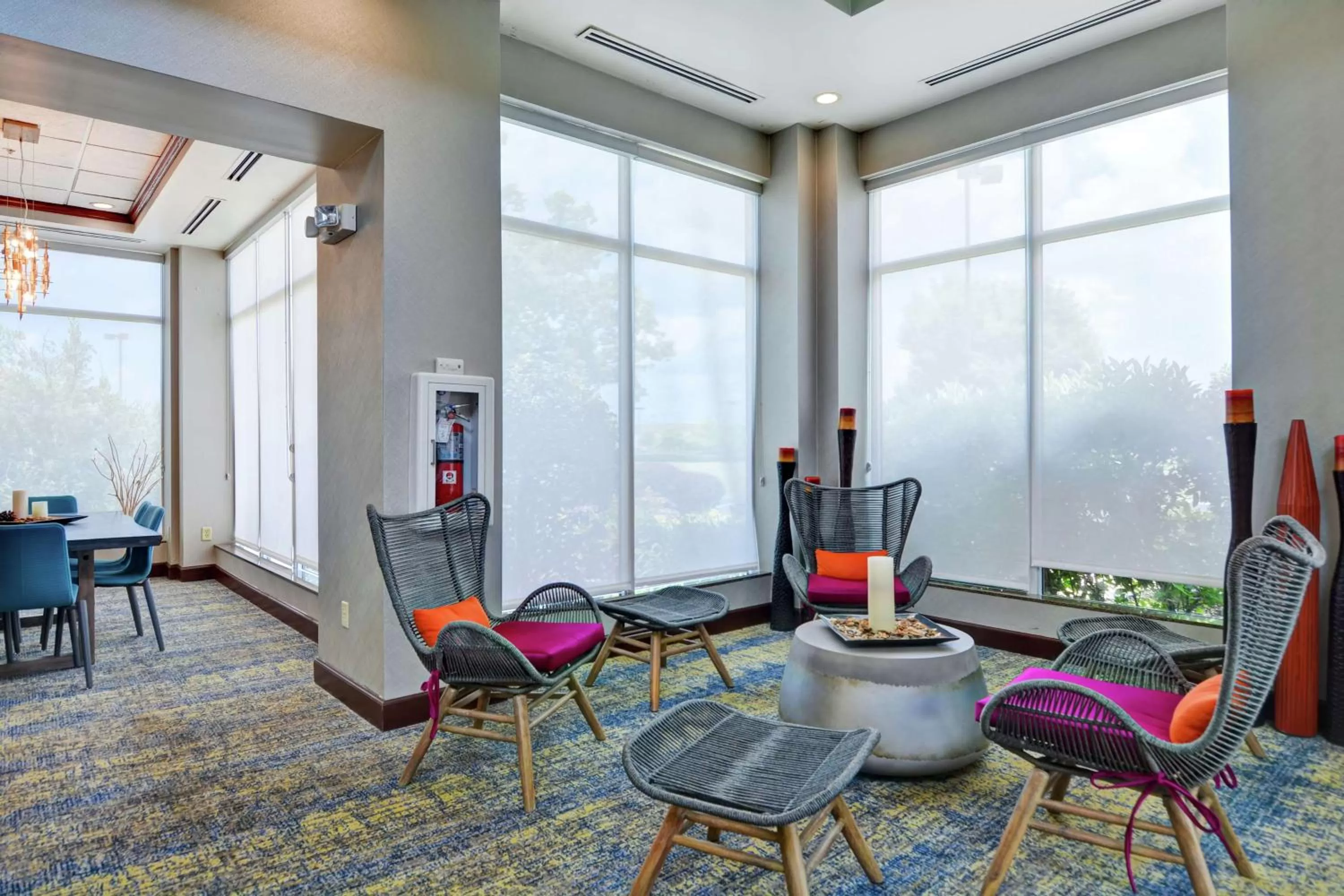 Lobby or reception in Hilton Garden Inn Conway