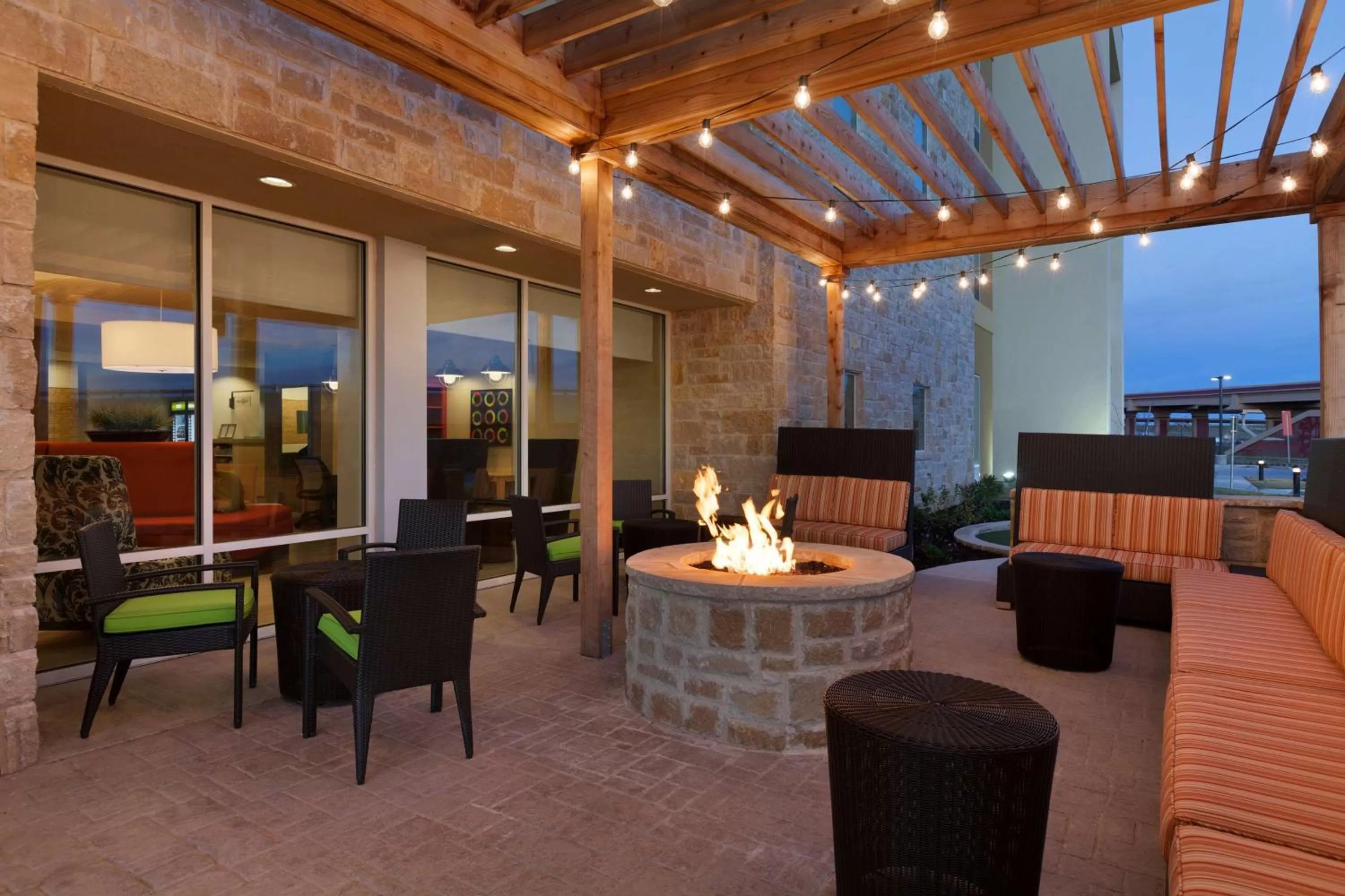 Patio in Home2 Suites by Hilton Lubbock