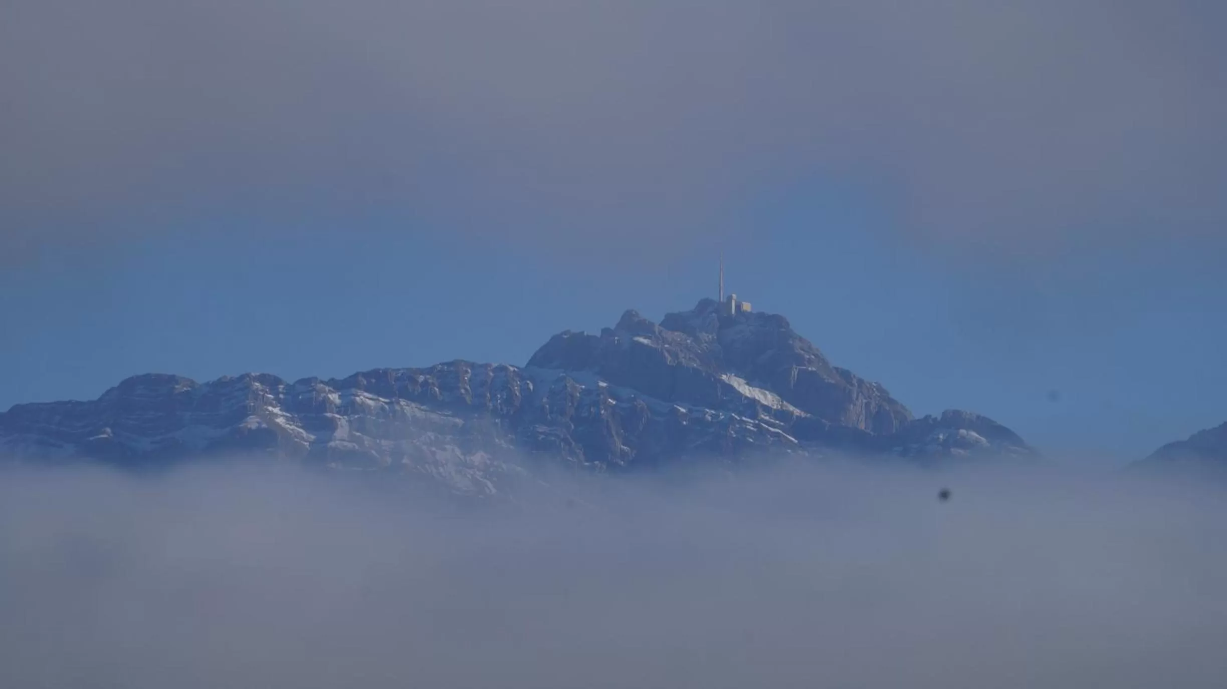 Mountain view, Winter in Gästehaus Aemisegg