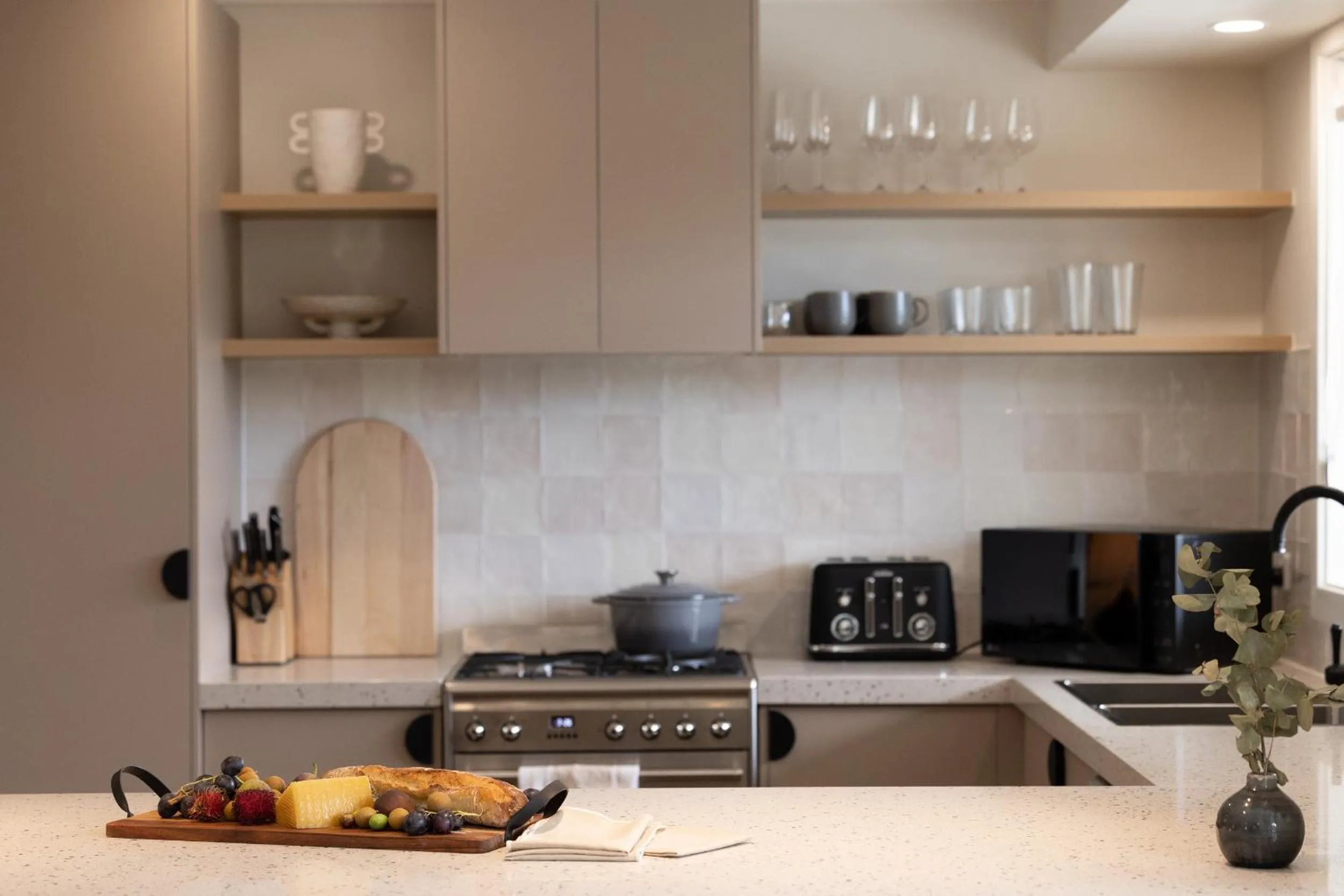 Kitchen or kitchenette in Hermitage Lodge