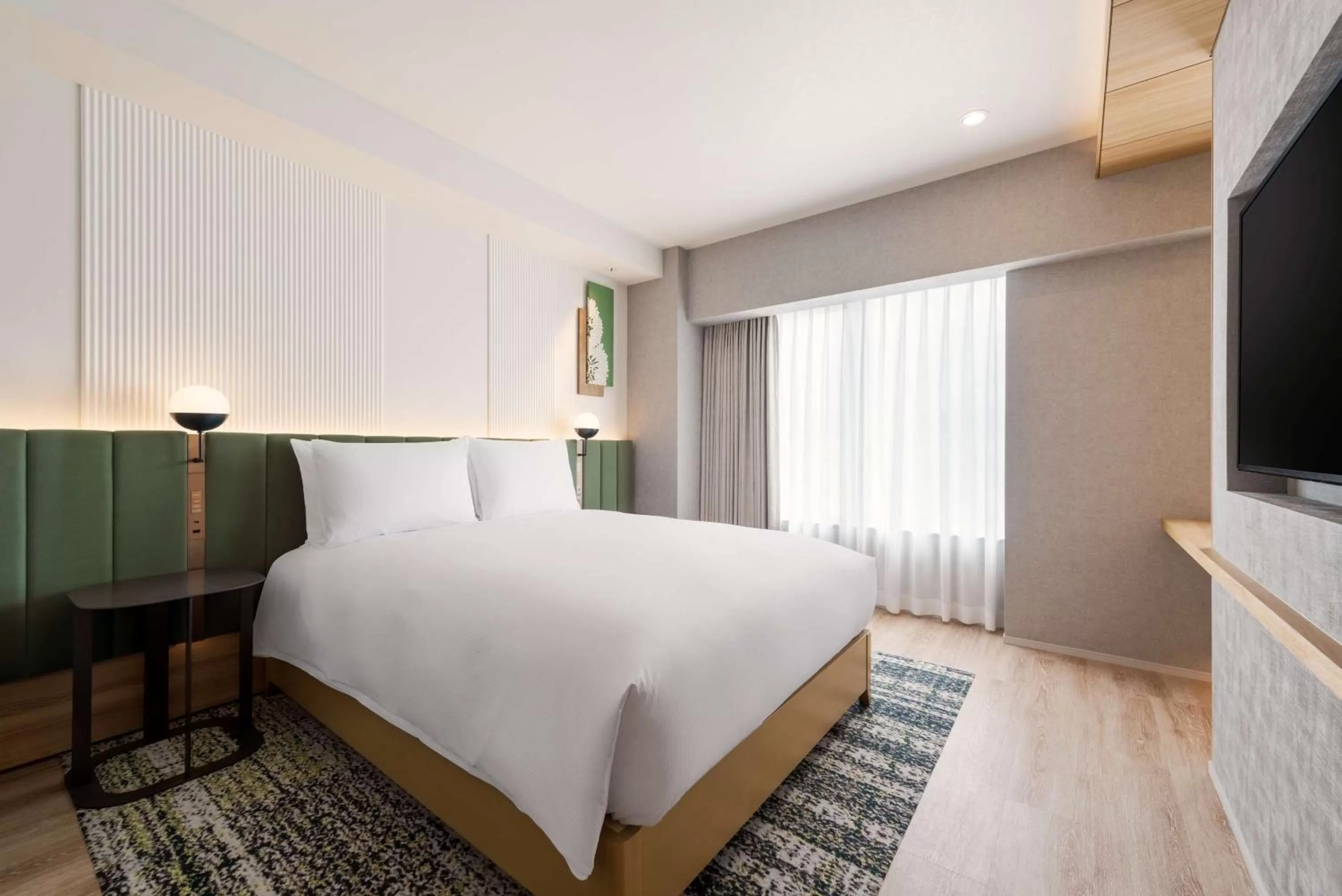 Bedroom, Bed in Hilton Garden Inn Kyoto Shijo Karasuma