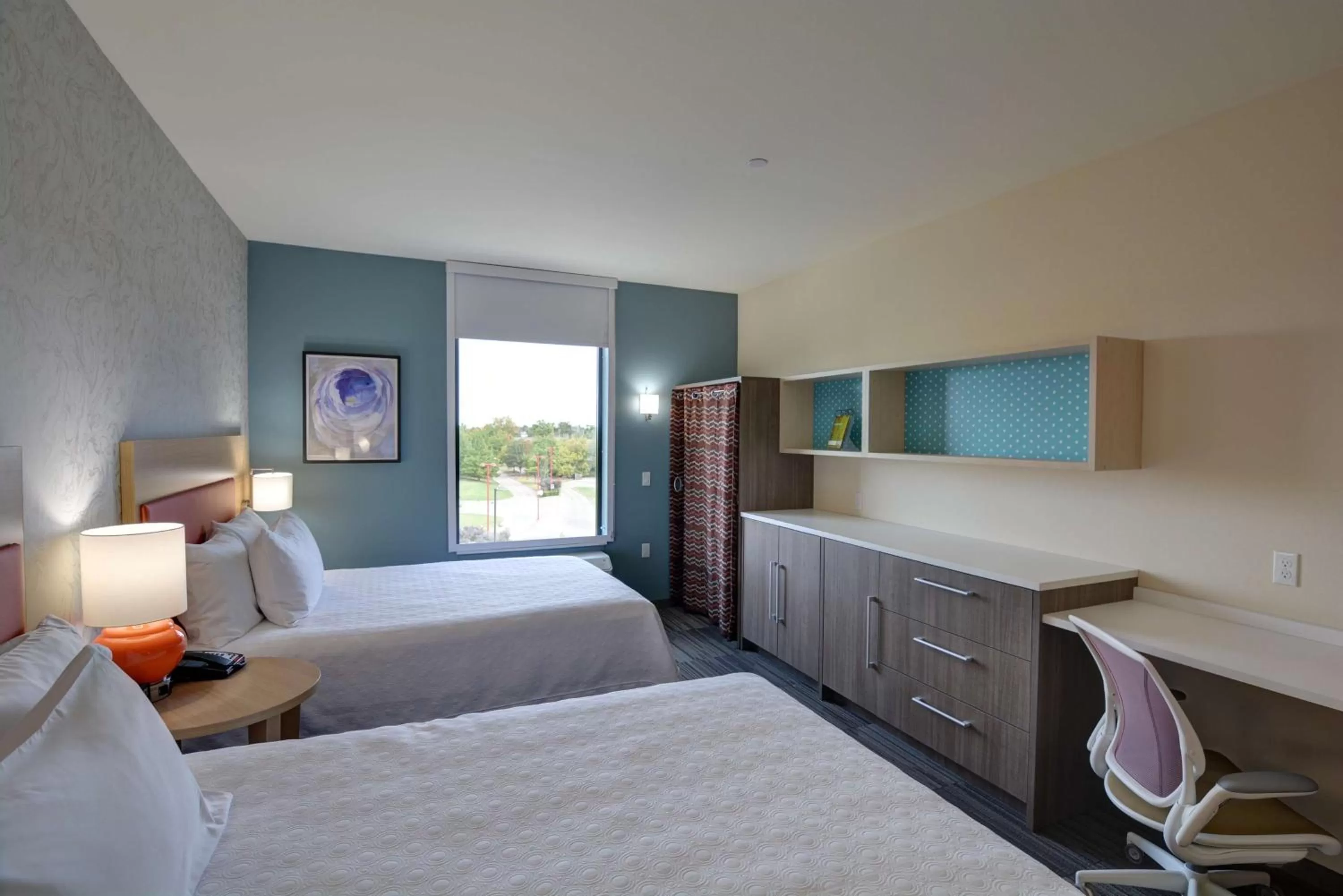 Bedroom, Bed in Home2 Suites by Hilton OKC Midwest City Tinker AFB