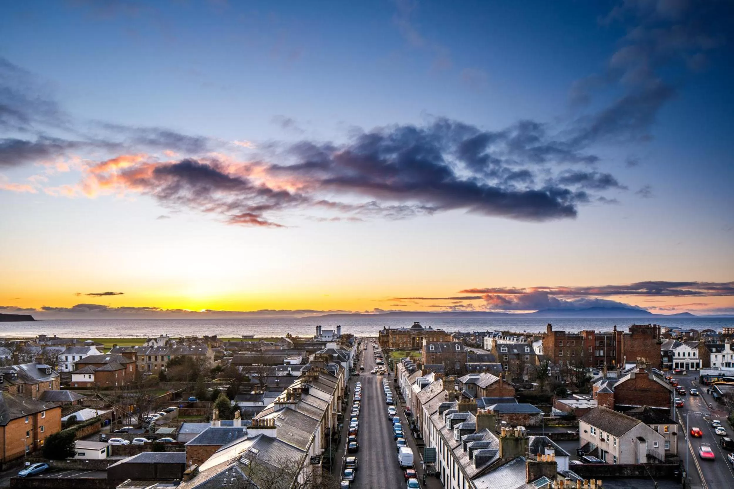 Sea view in Mercure Ayr Hotel