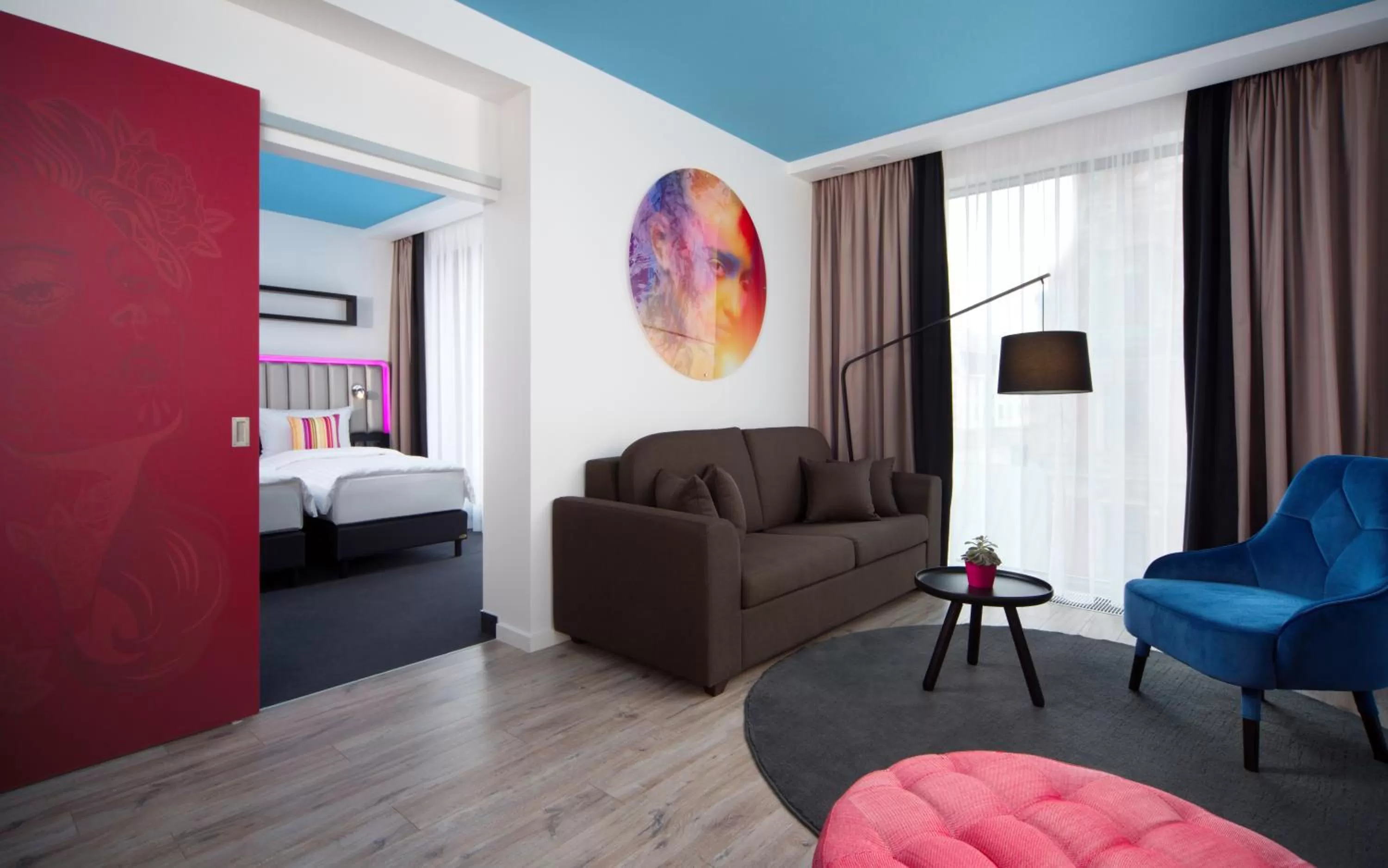 Living room in Park Inn by Radisson Residence Riga Barona