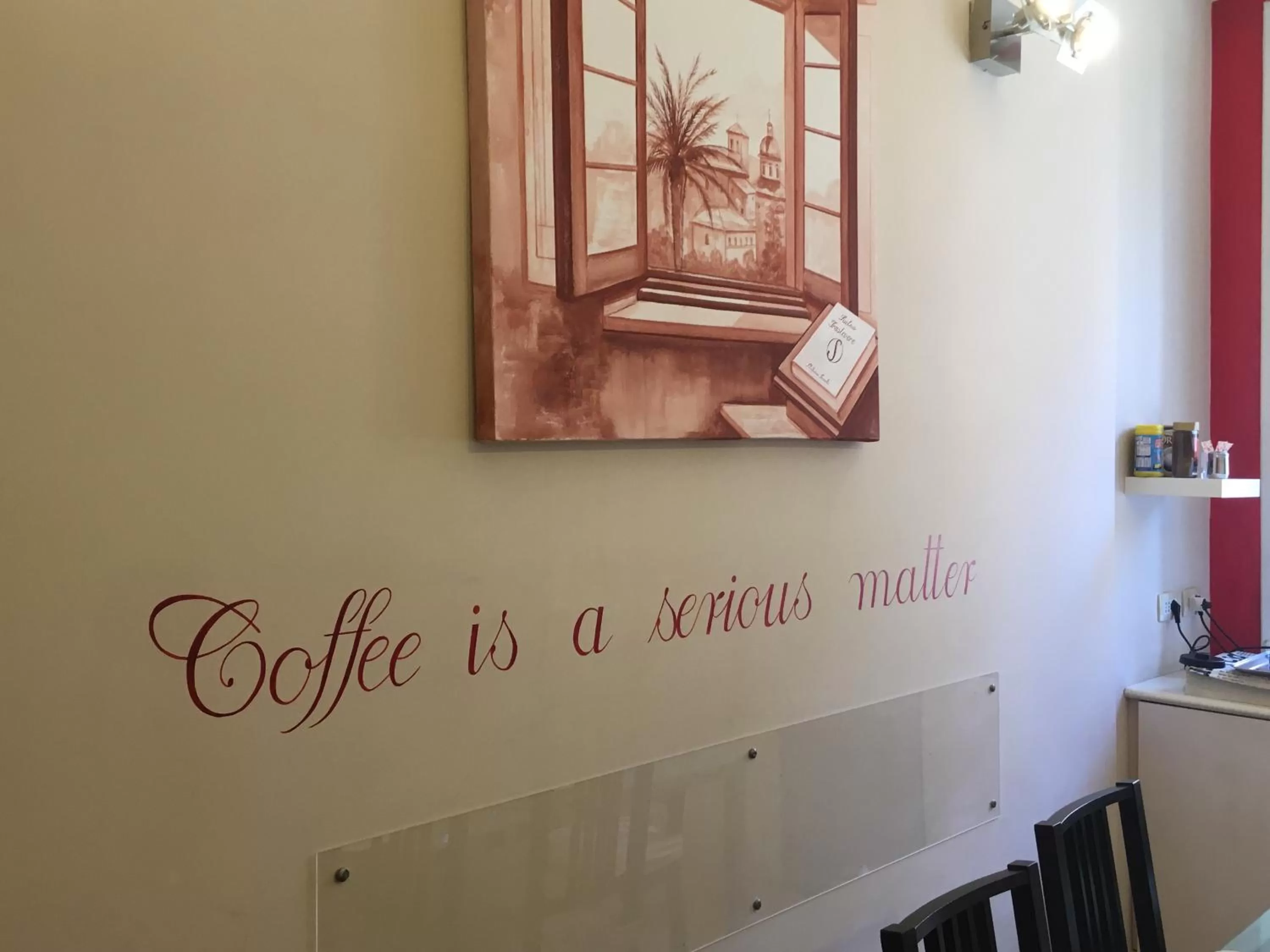 Food and drinks in Suites Trastevere