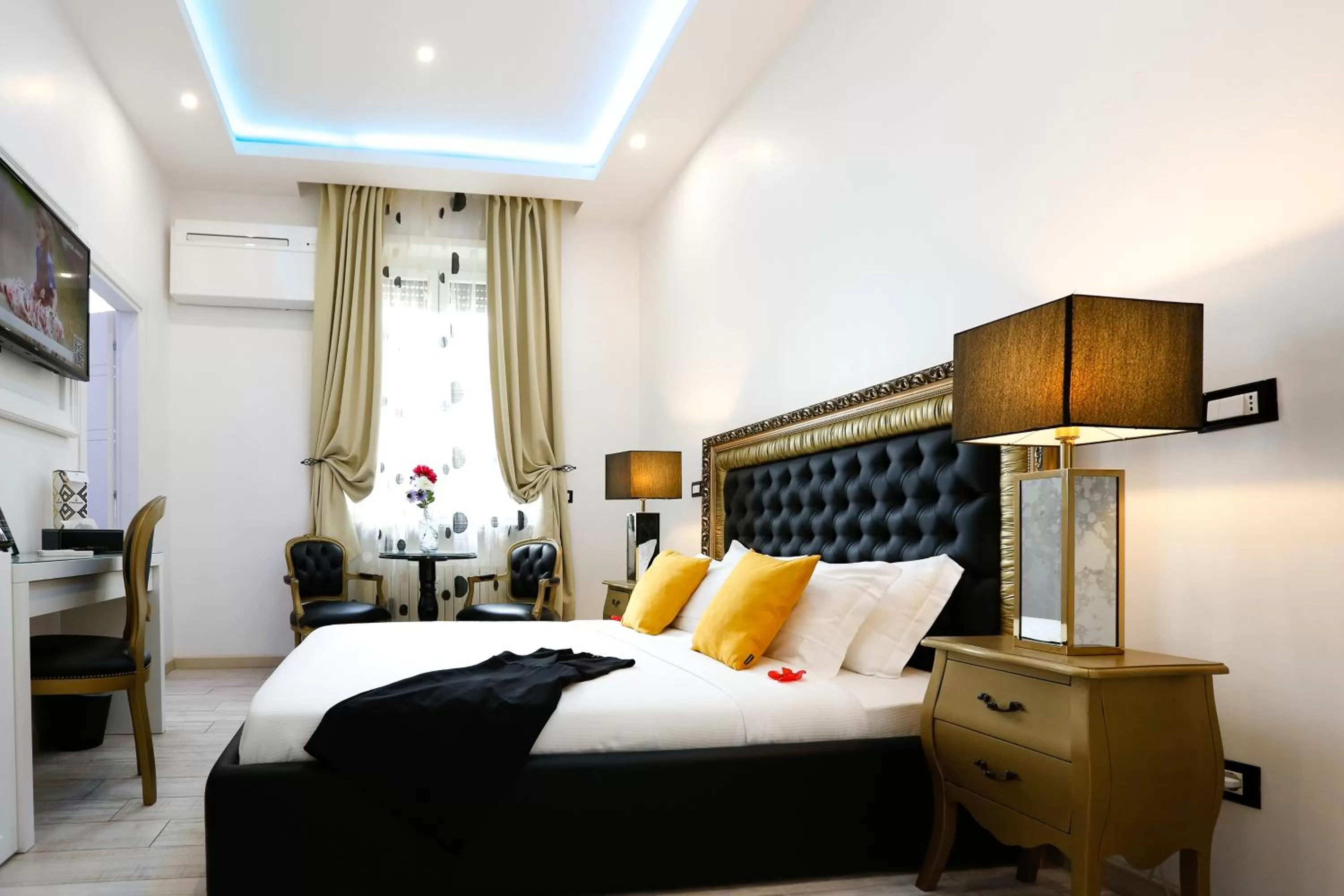 Bed in Escape Luxury Suite - CA Domus Collection