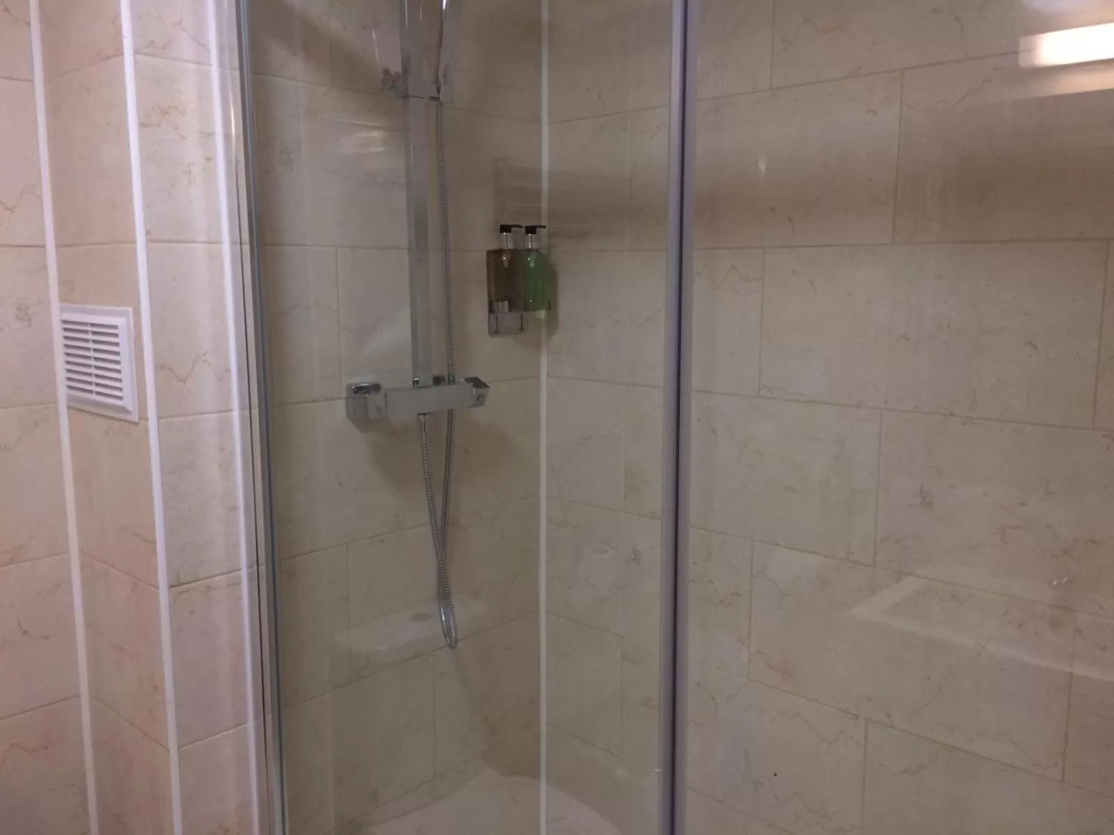 Shower in Crosshill House