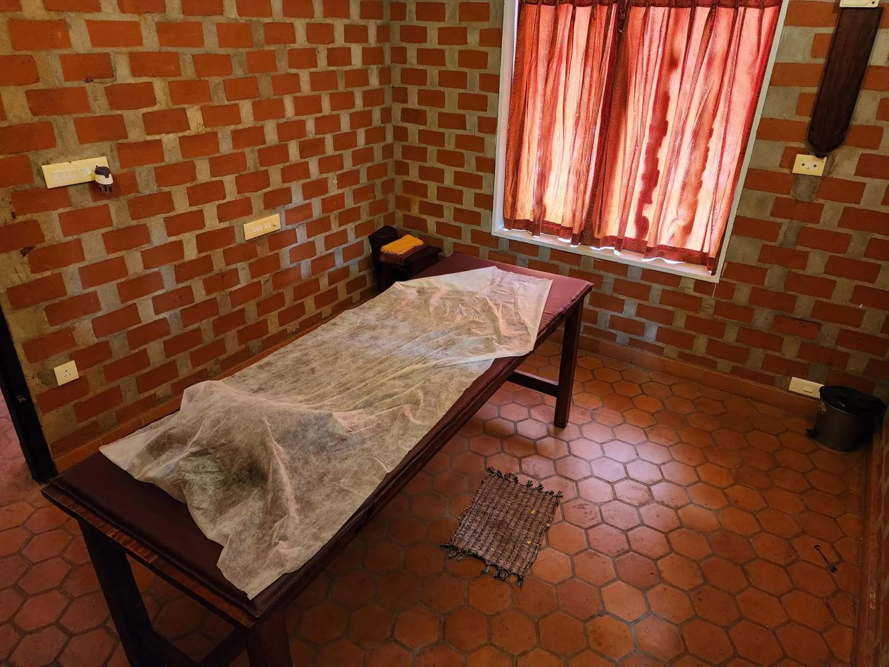 Bed in Treebo Trend God'S Own Country Ayurveda Resorts
