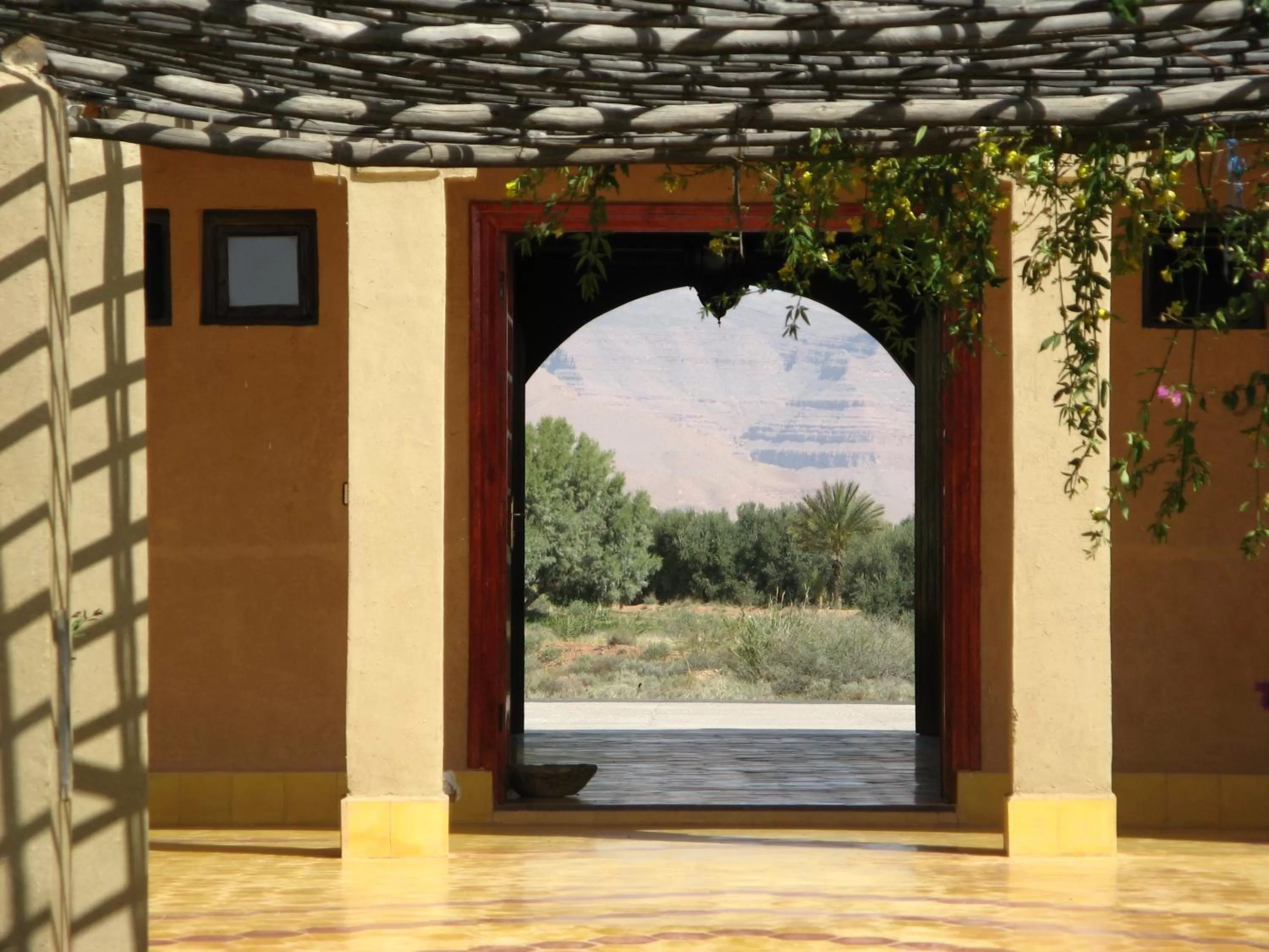 View (from property/room) in Auberge Tinit