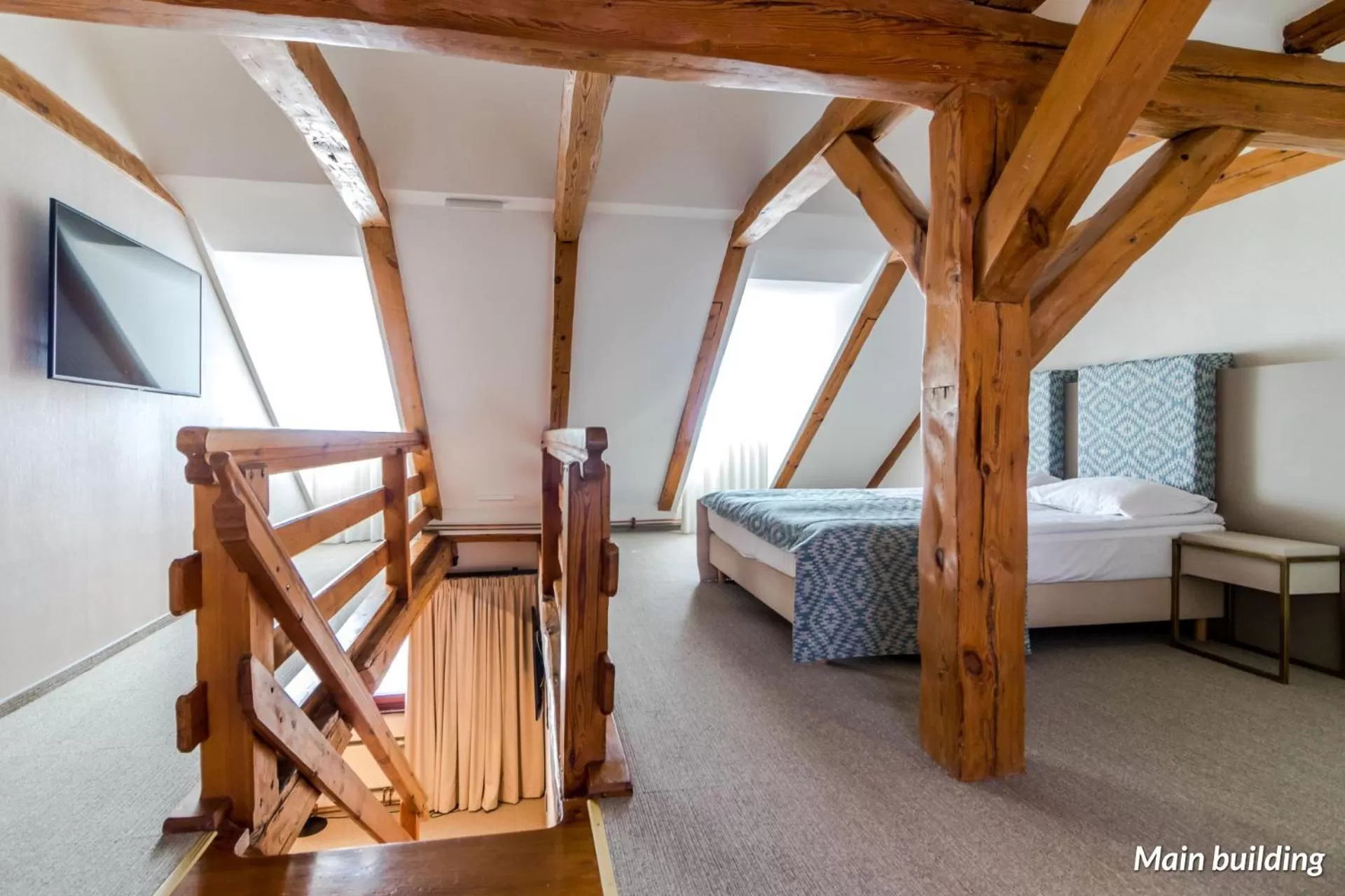 TV and multimedia, Bed in Hotel Spichrz