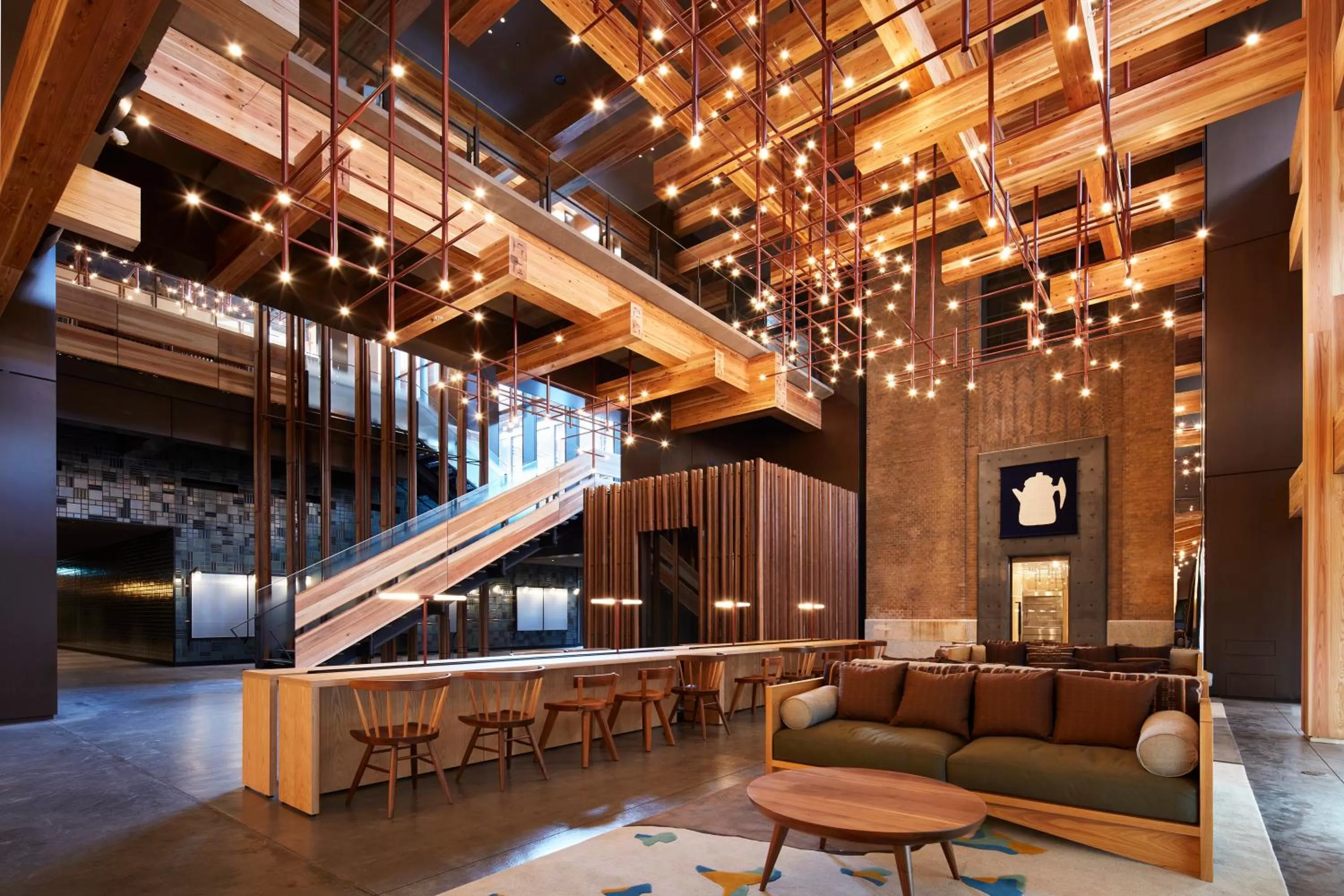 Lobby or reception in Ace Hotel Kyoto