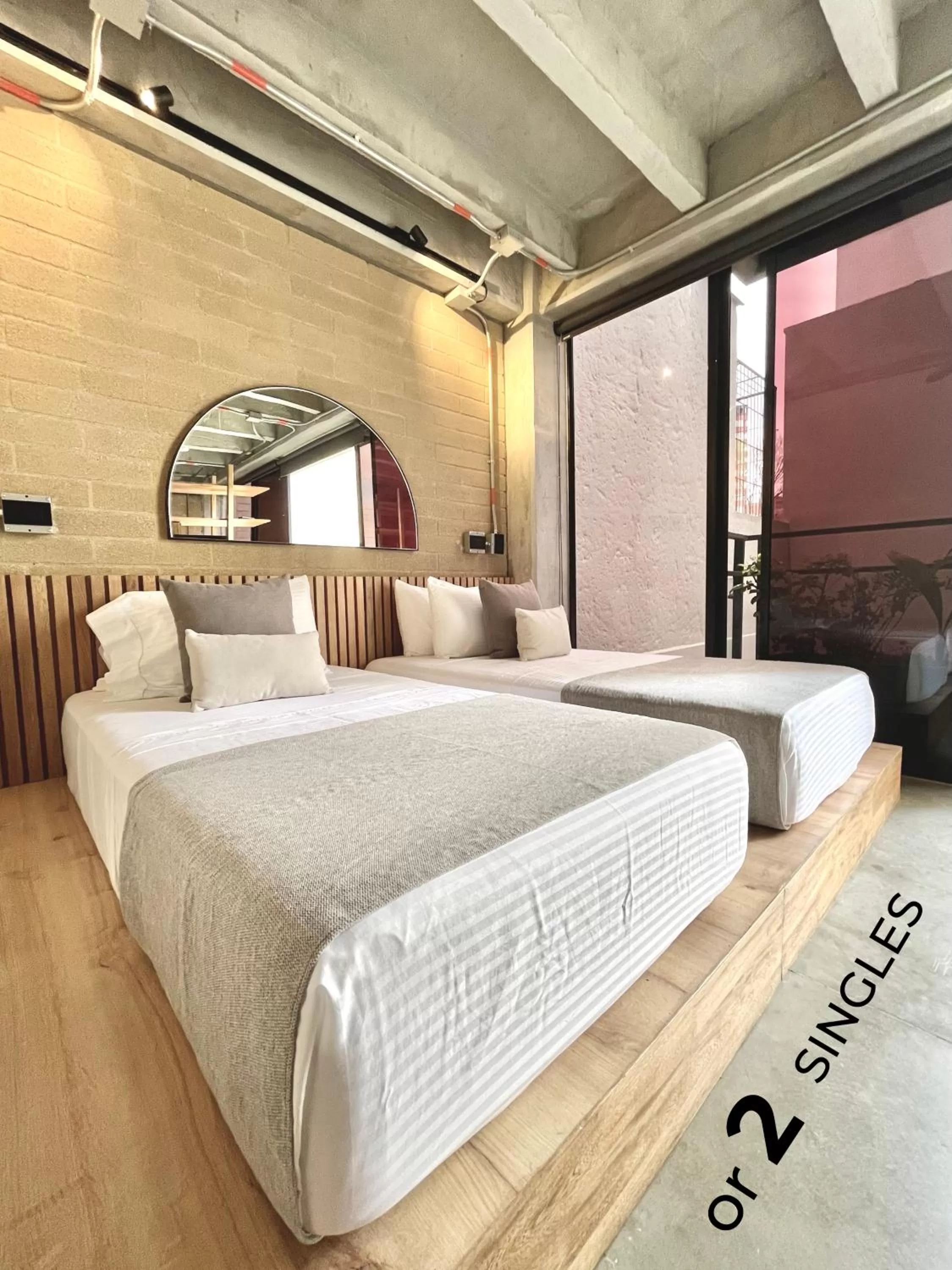 Bed in Beminimal Hotel