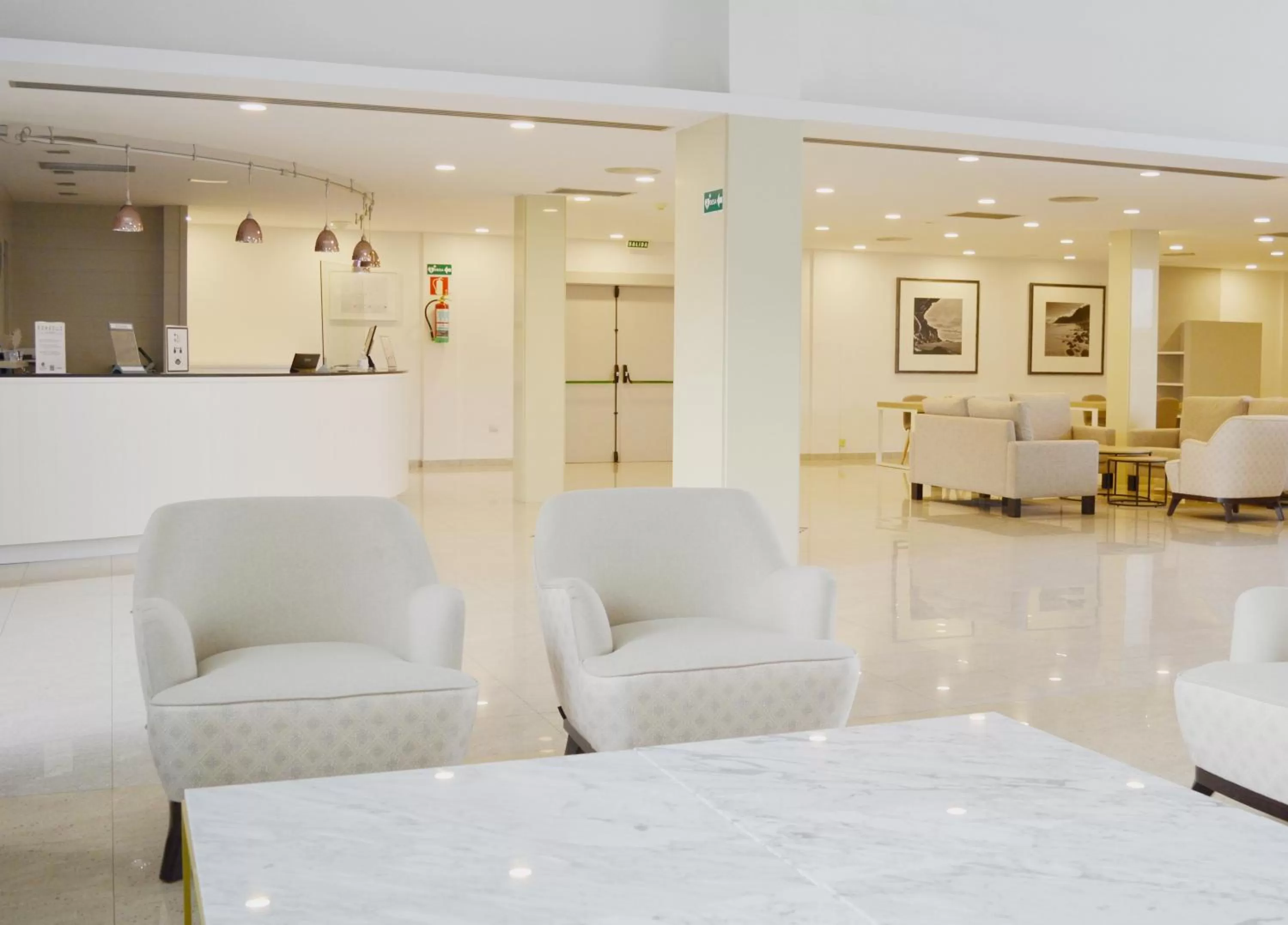 Lobby or reception in Hotel Floresta