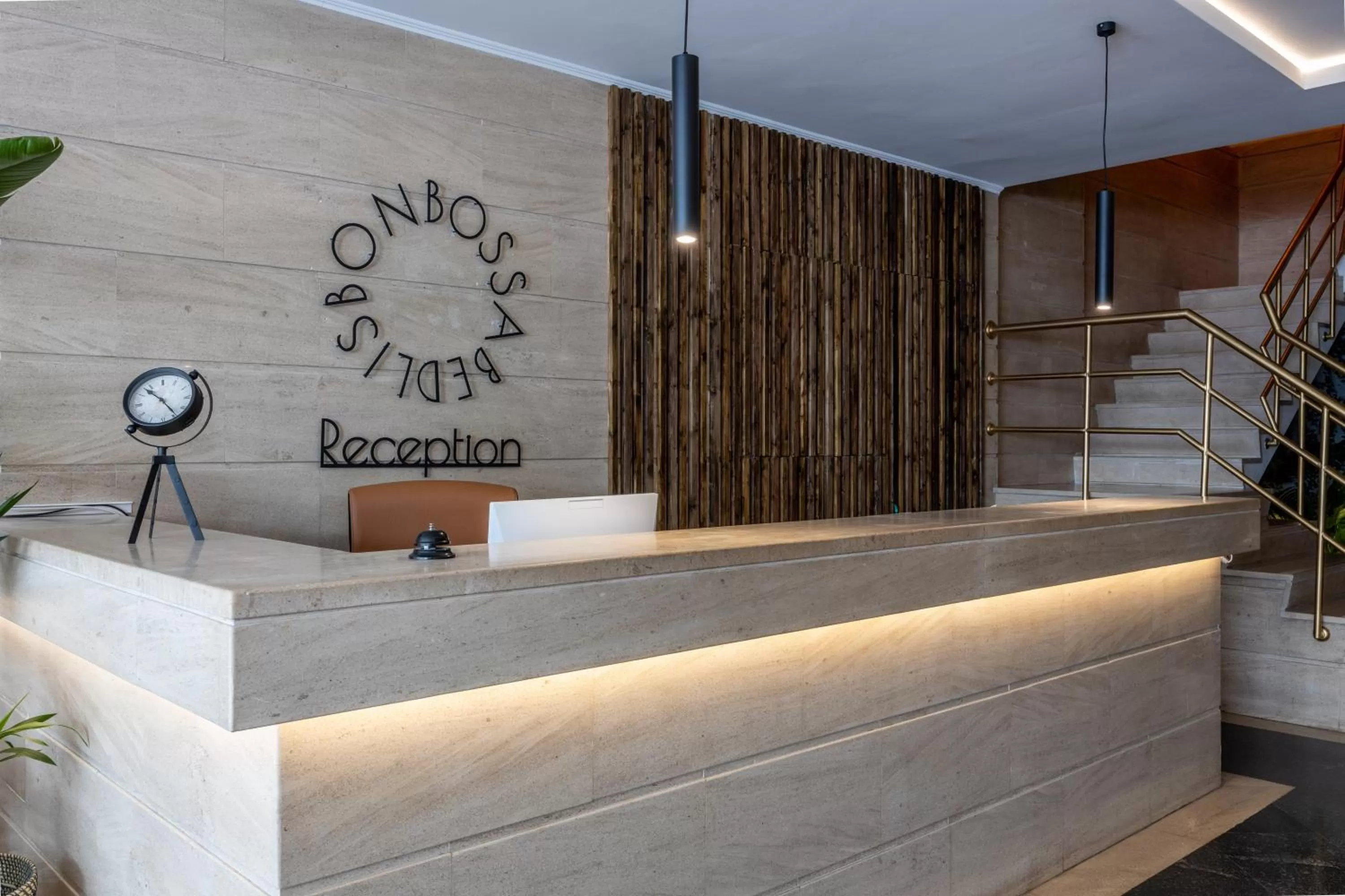 Lobby or reception in Bossa & Bed Hostel