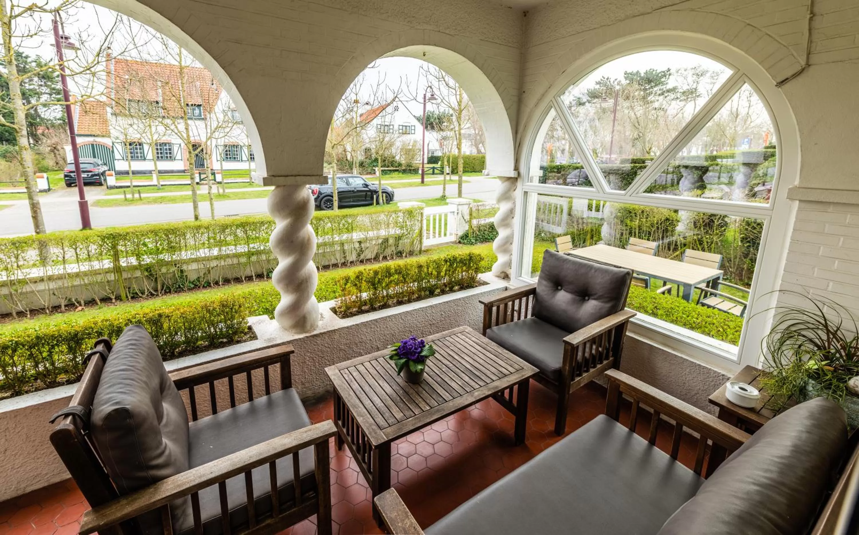Patio in B&B Maison Rabelais