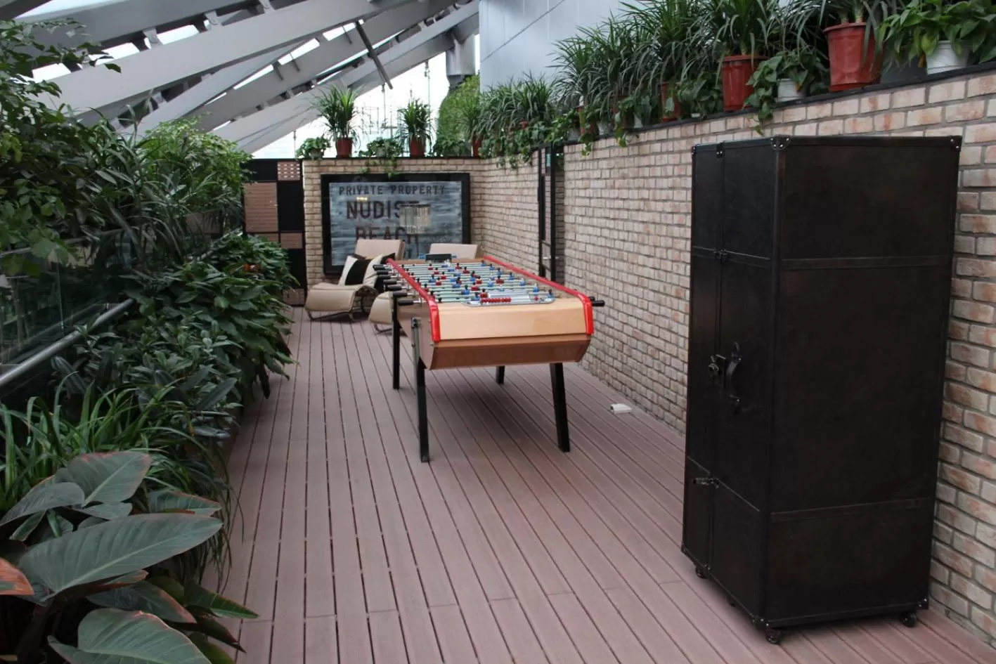 Balcony/Terrace in Hotel Éclat Beijing