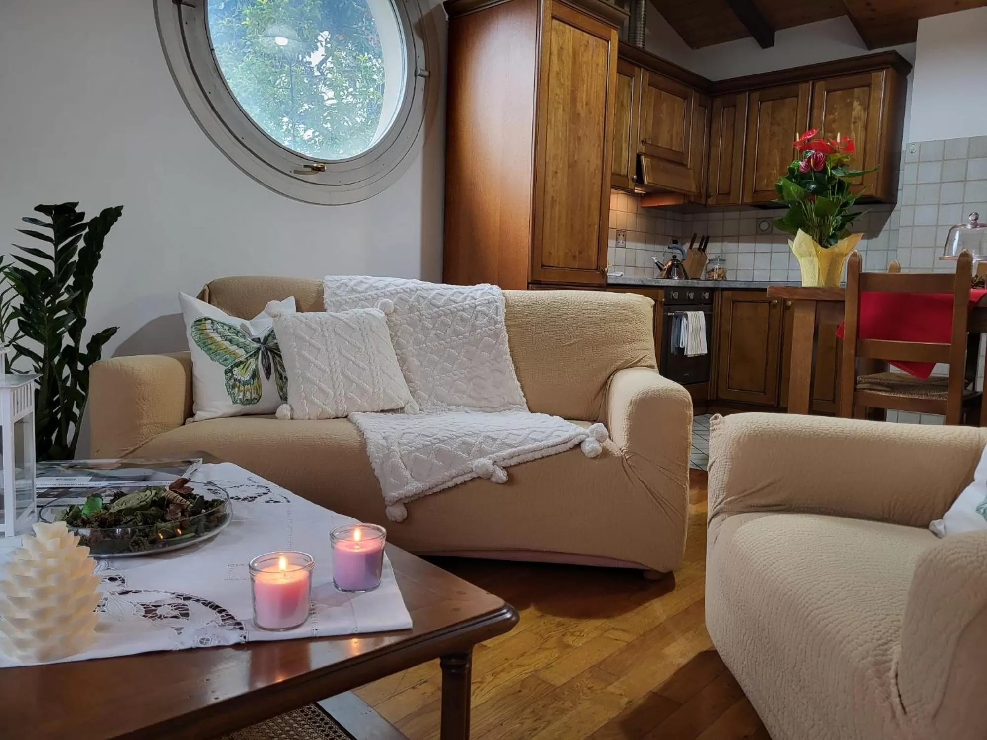 Kitchen or kitchenette in Residence Antico Borgo