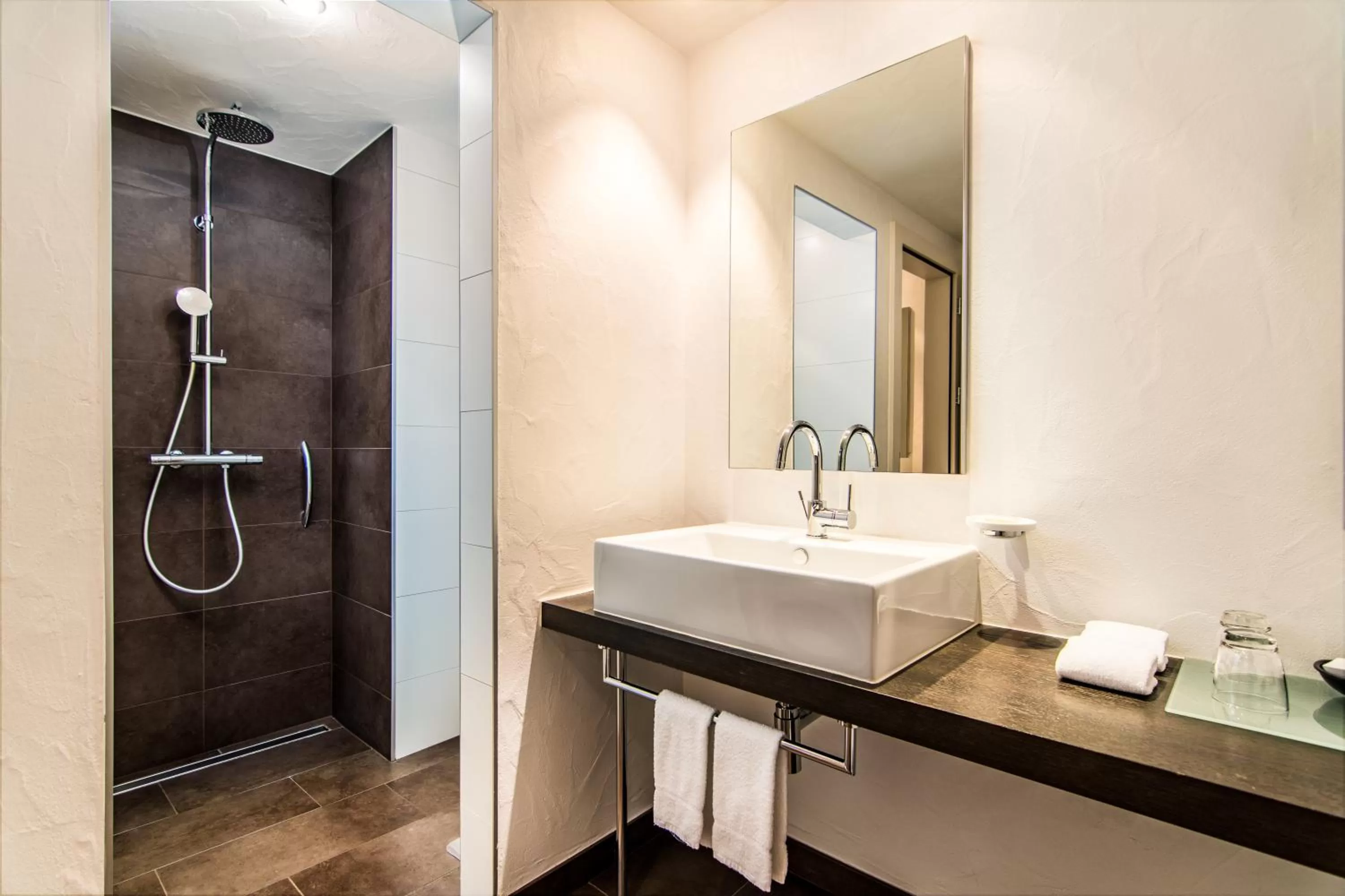 Bathroom in Waldhotel Fletschhorn Saas-Fee