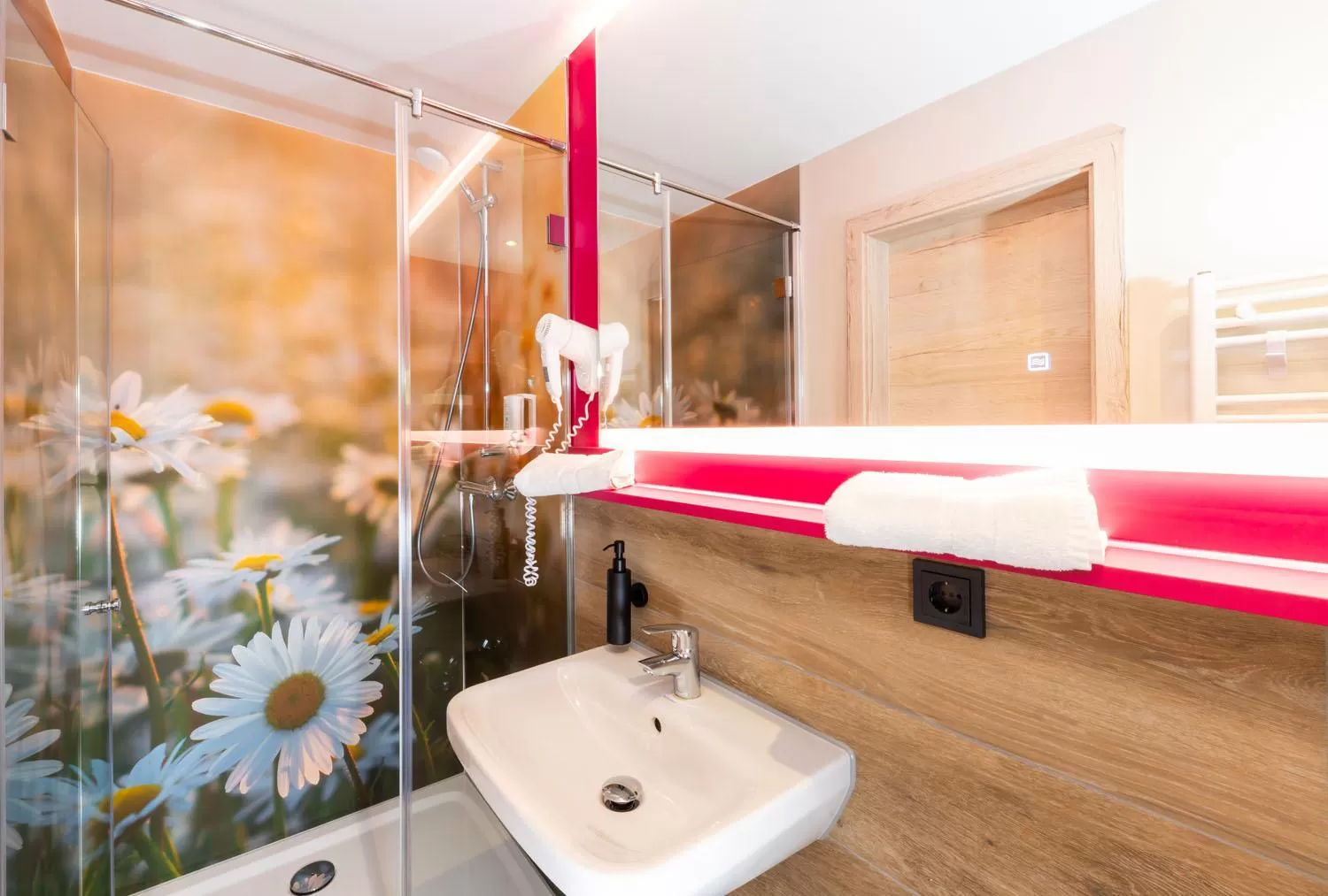 Bathroom in Hotel Waldmühle