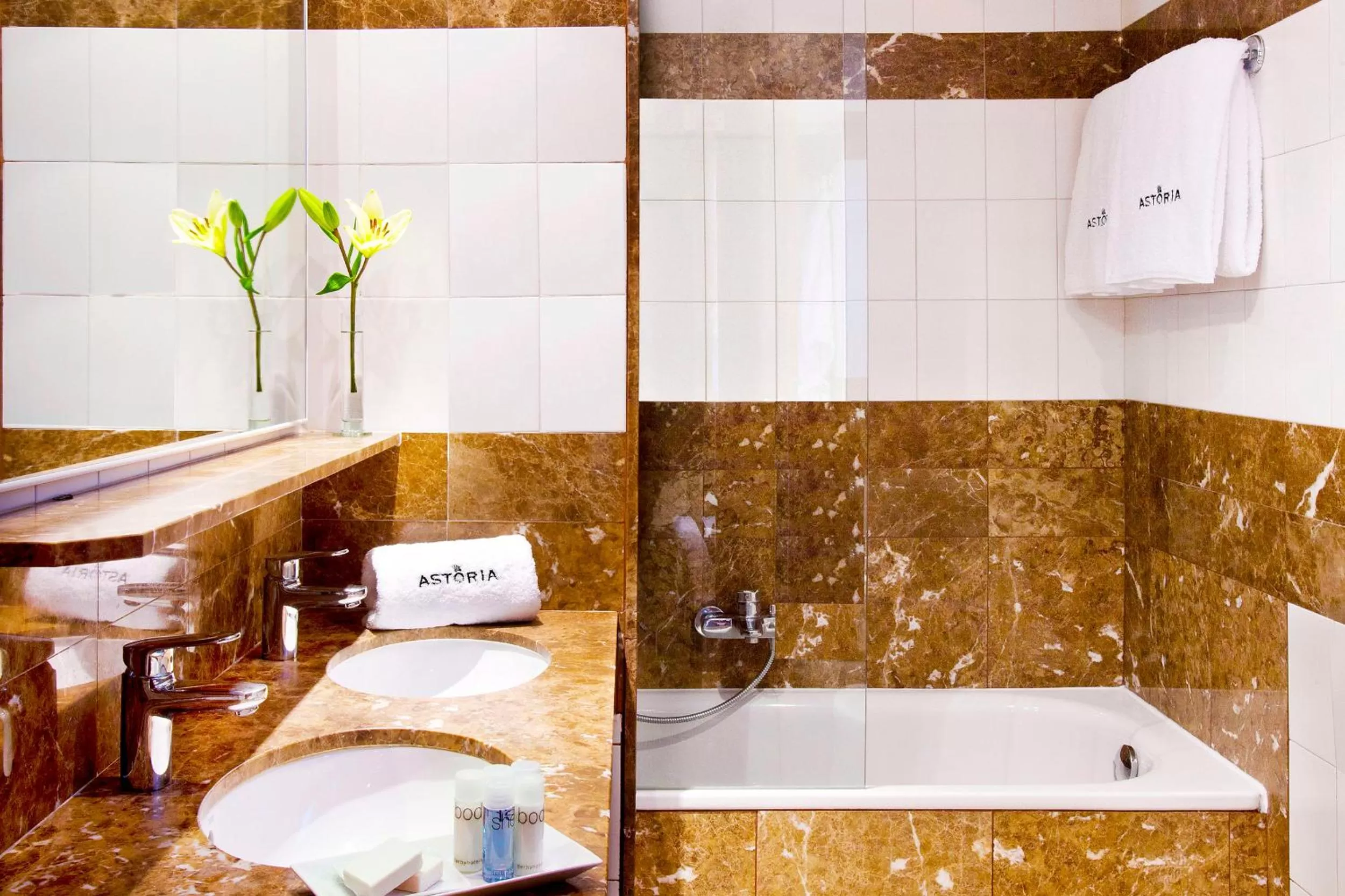 Bathroom in Hotel Astoria