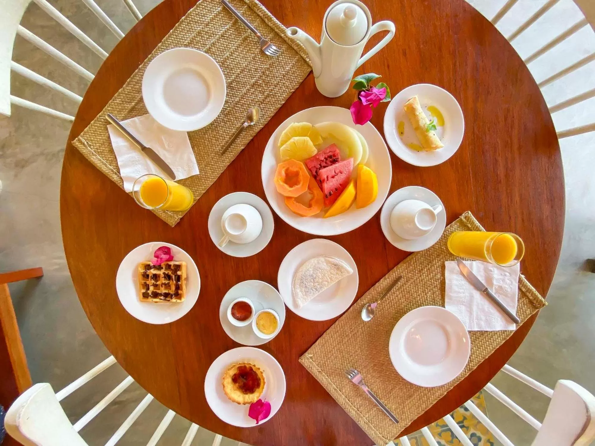 Breakfast in Pousada Villa Tatuamunha