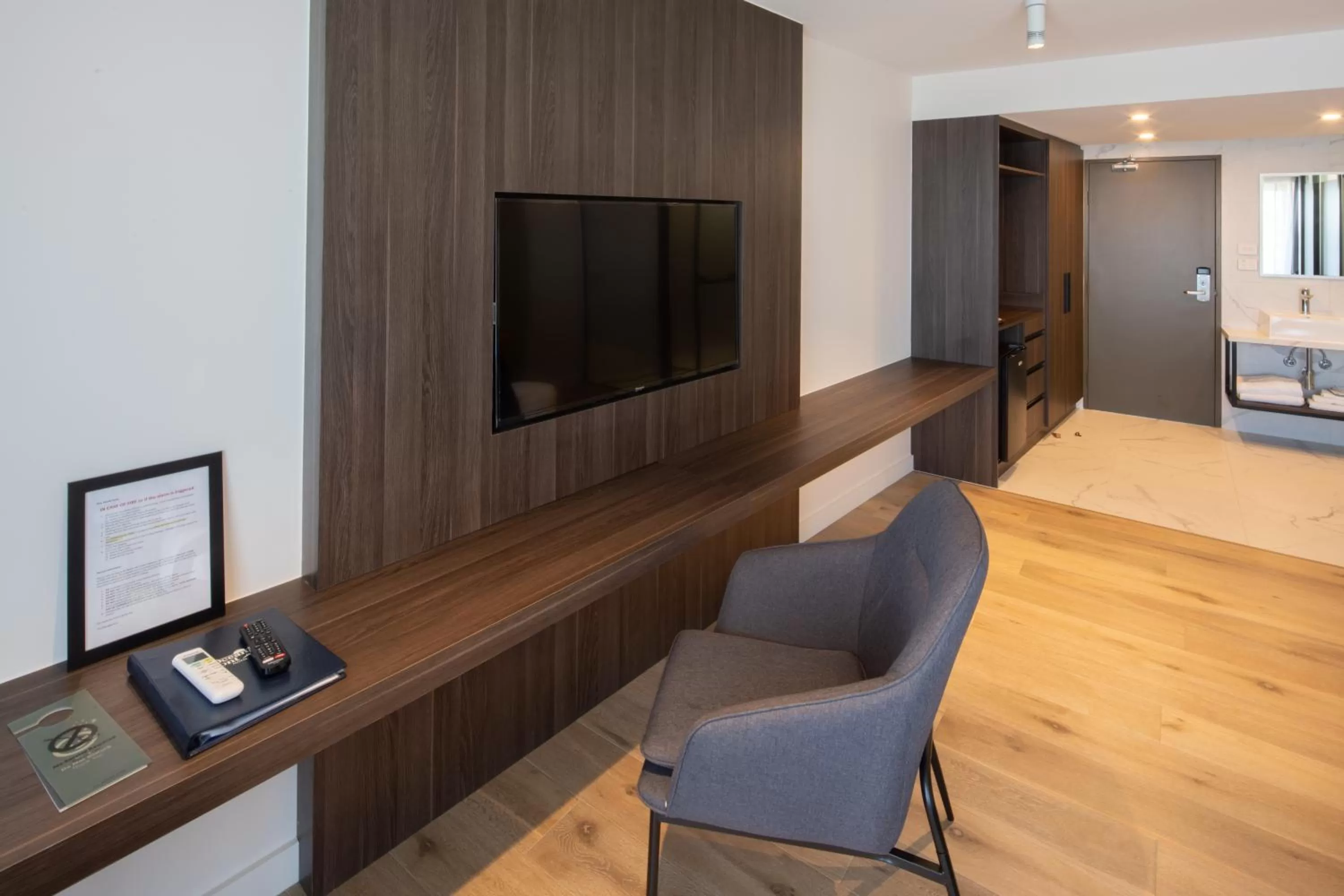 Seating area in Ocean Front Motel