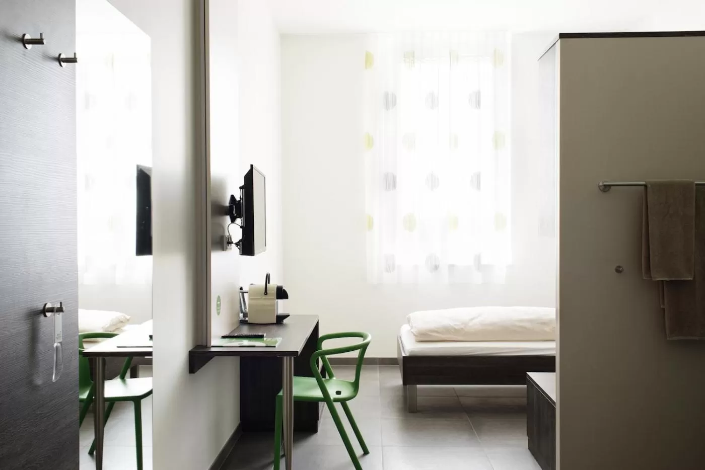 Bed in eee Hotel Traun